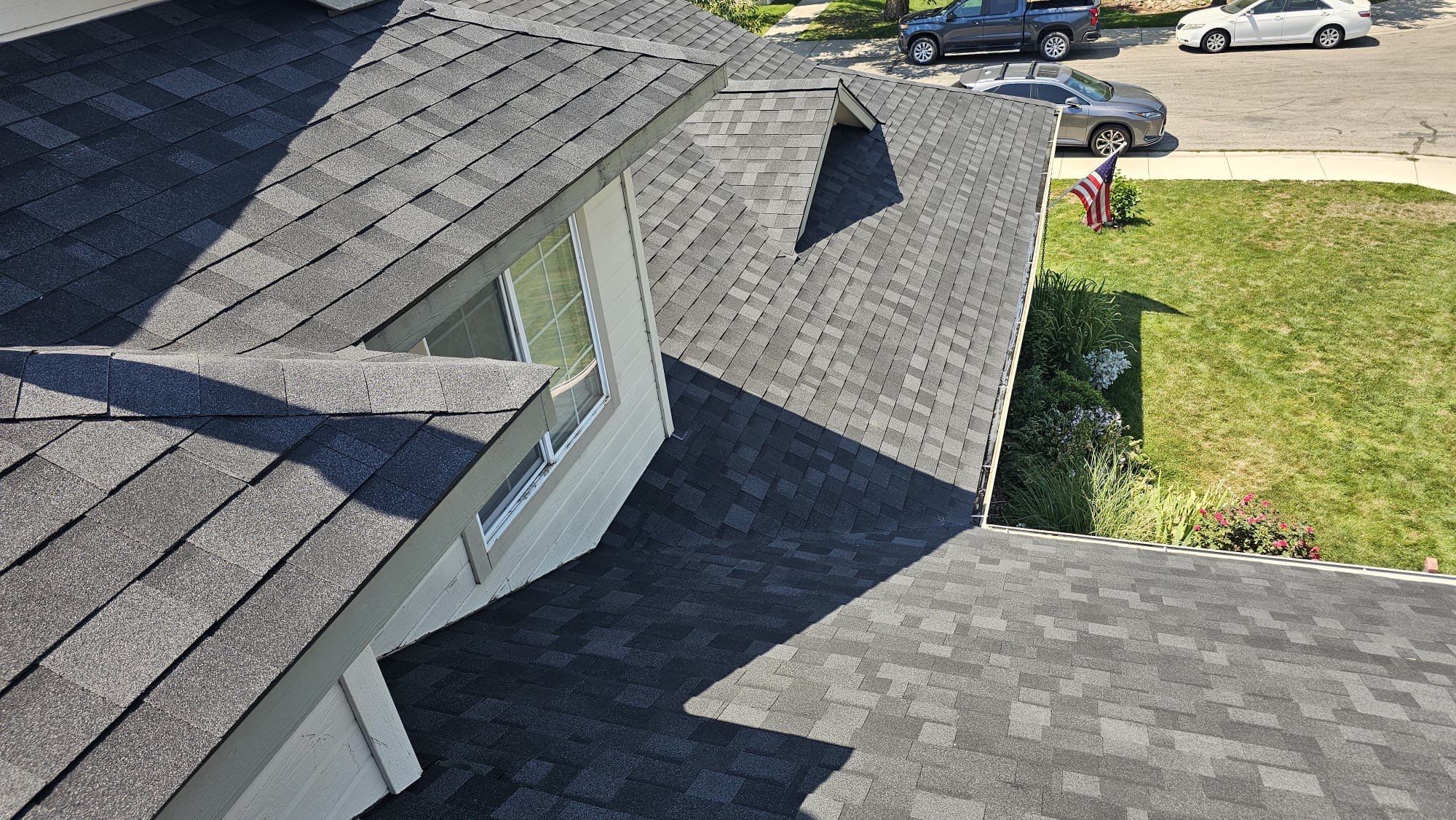 Asphalt Architectural Shingle Roof Replacement in Meridian, Idaho by Olive Roofing