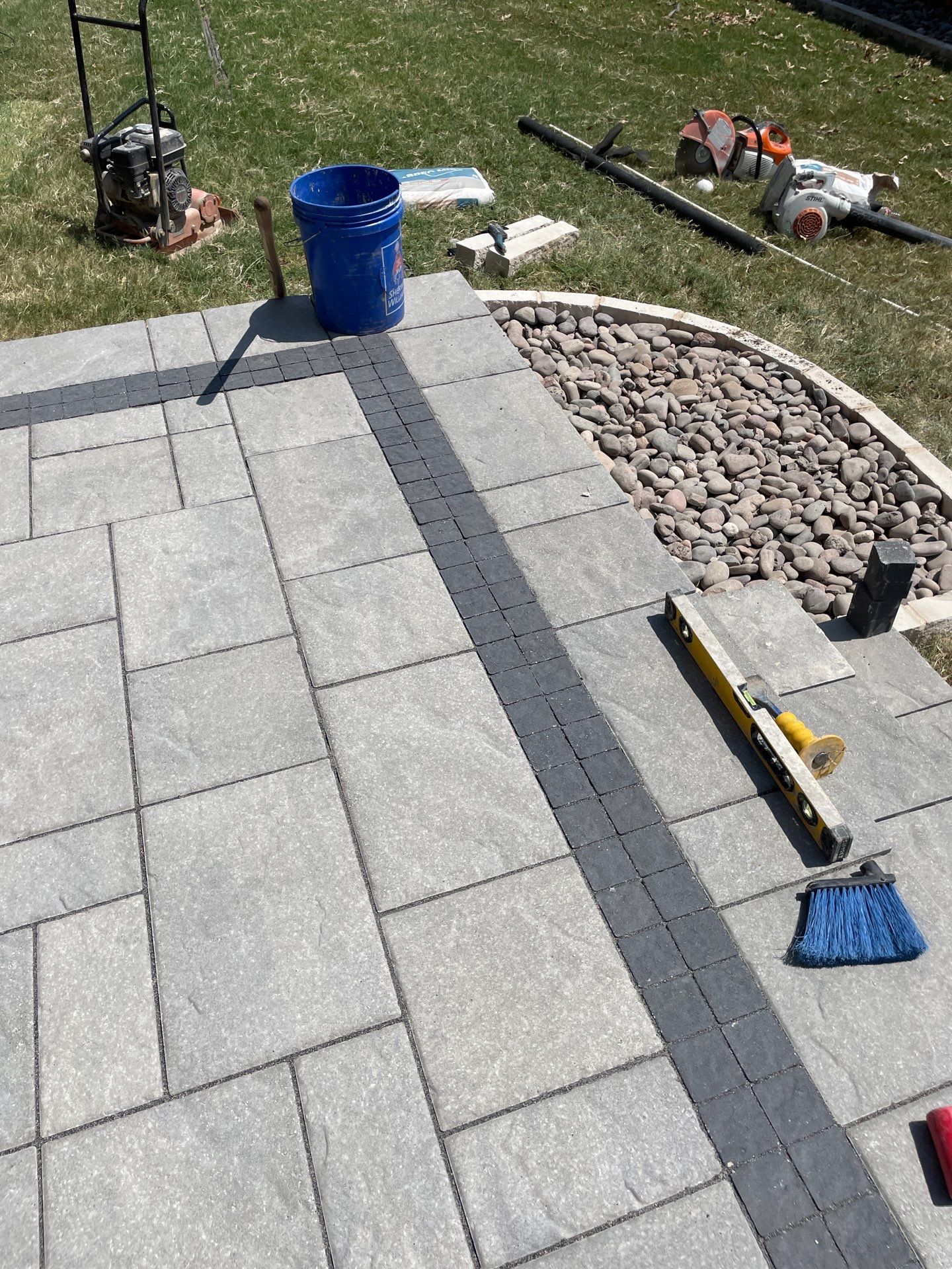 Paver Patio Project in Fort Worth by Peterson’s