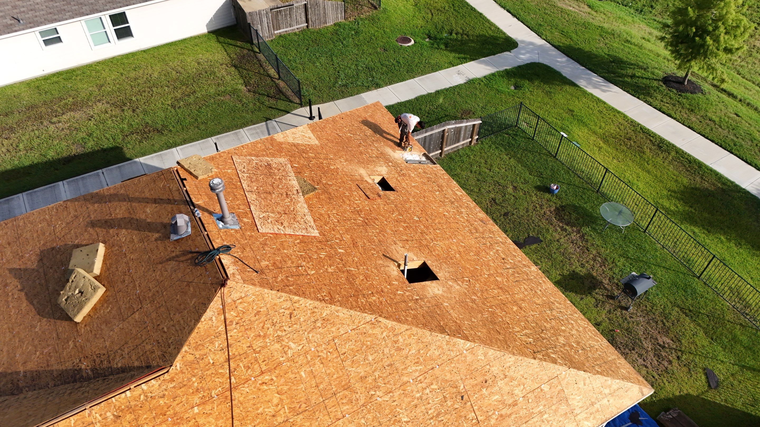 Roof Replacement and Decking Repair in Katy, TX by Onit Roofing LLC