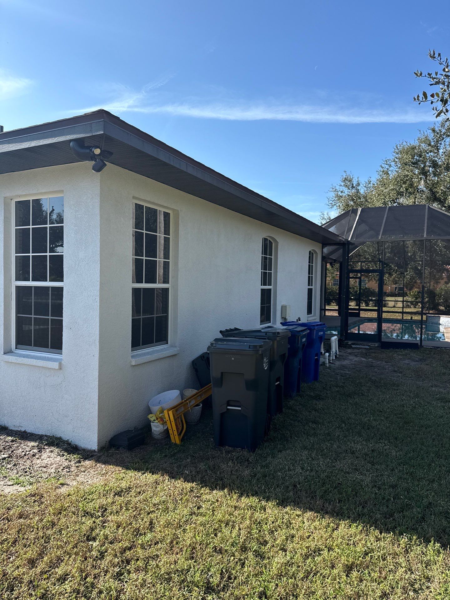 Gutter Guards Installation and New seamless gutters using Leaf Guard in Bradenton Fl by Gutter Professors