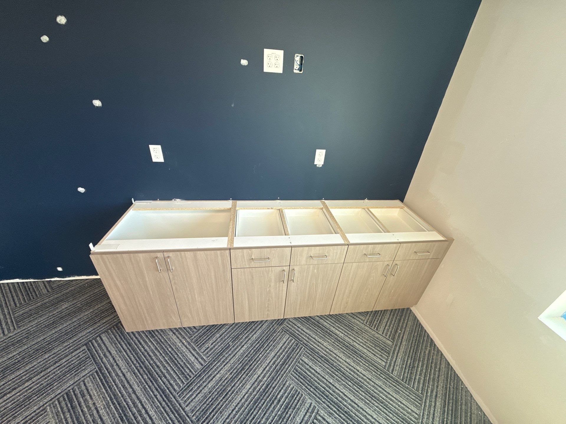 Quartz Installation for Oklahoma City Commercial Offices by TNT Countertops