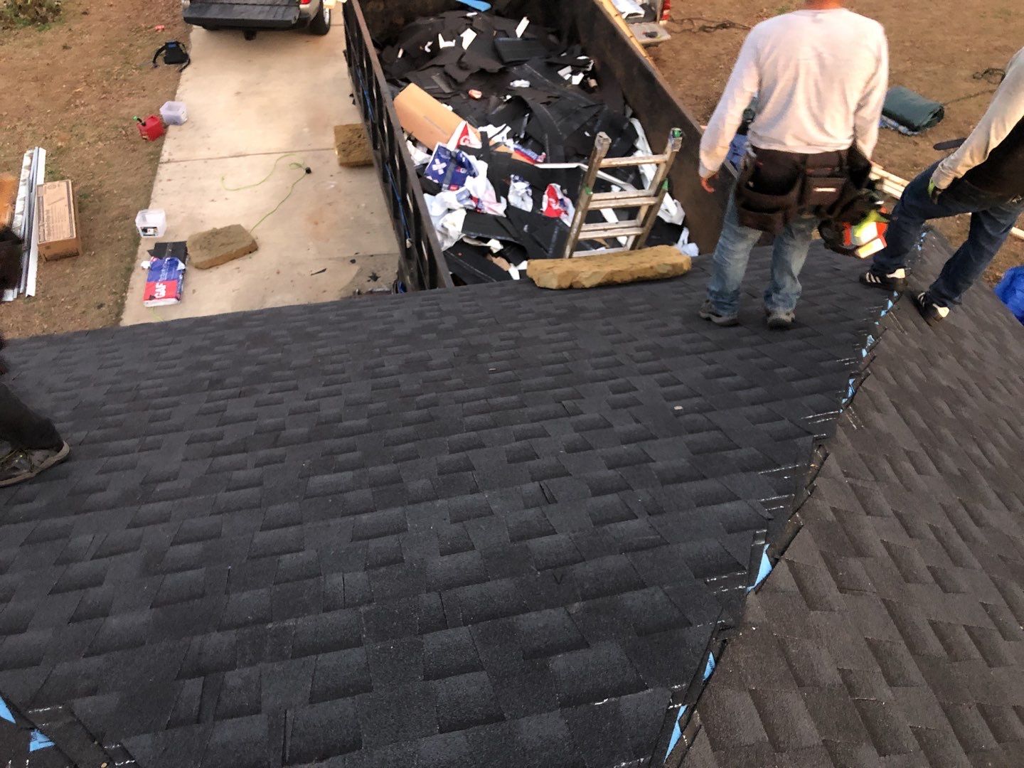 Residential Roofing Installation using Roof Replacement by American Roofing & Construction LLC