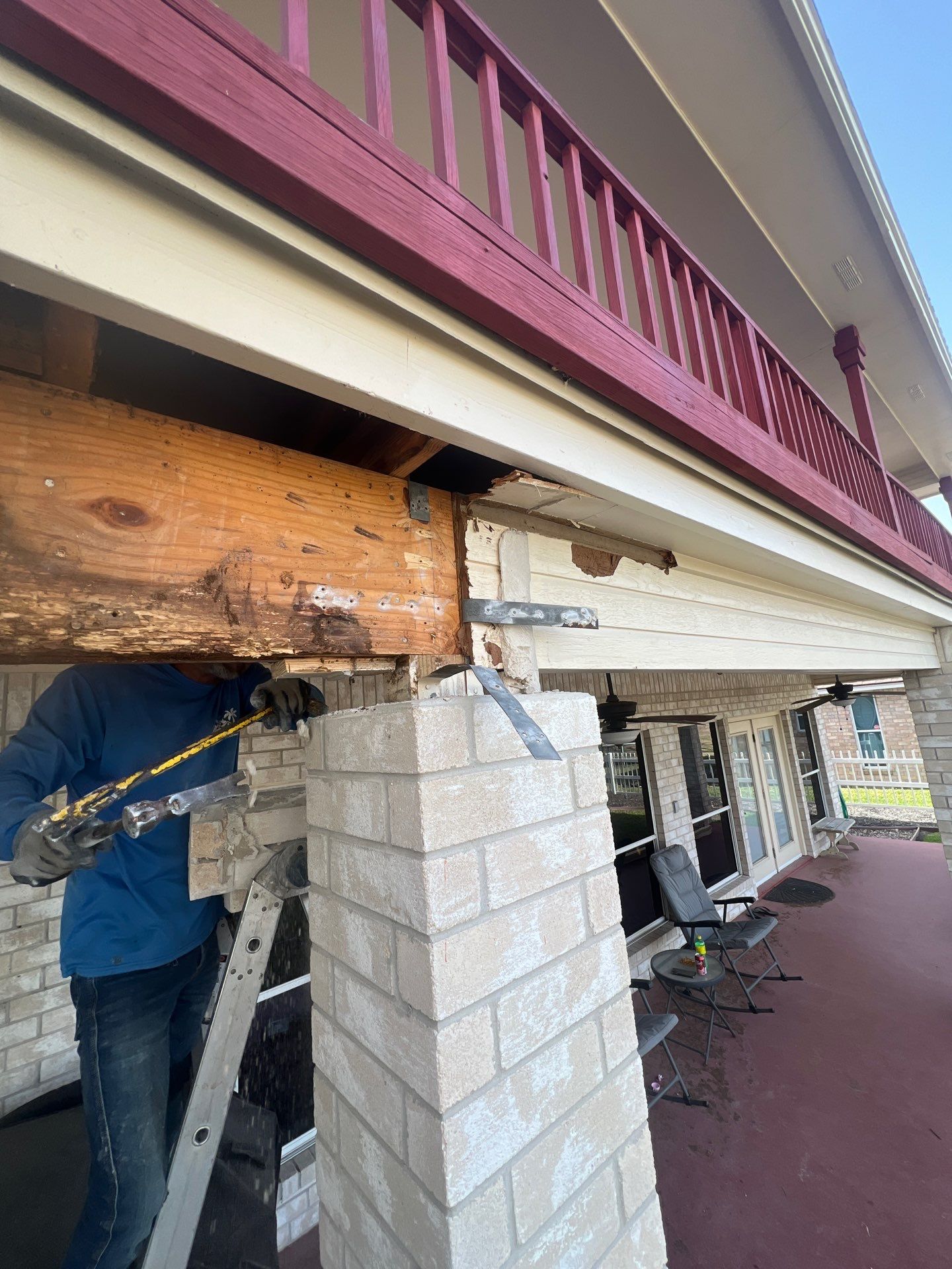 Patio Problems by Bayfront Roofing and Construction