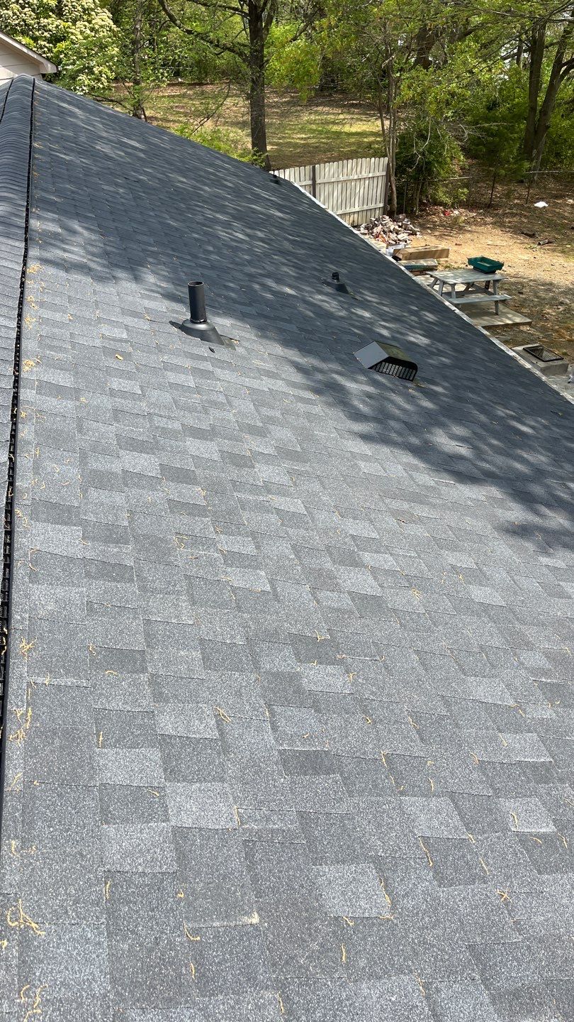 Roof and gutter replacement by hail damage by Just Brilliant Restoration JBR