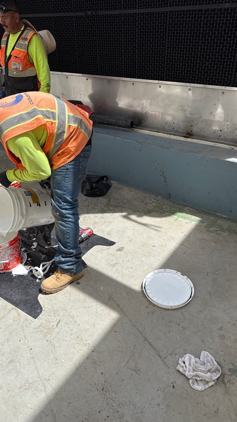 Coronado Tower Roof Rejuvenation and Waterproofing Using Ecodur Coating by Reliable Roofing San Diego Inc.