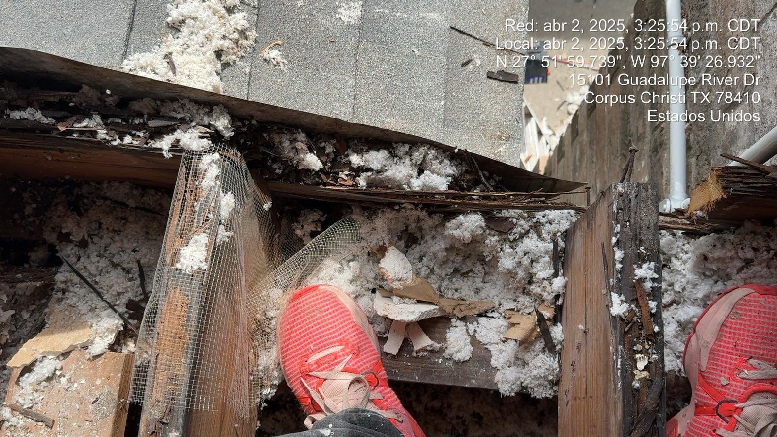 Run down on River Drive by Bayfront Roofing and Construction
