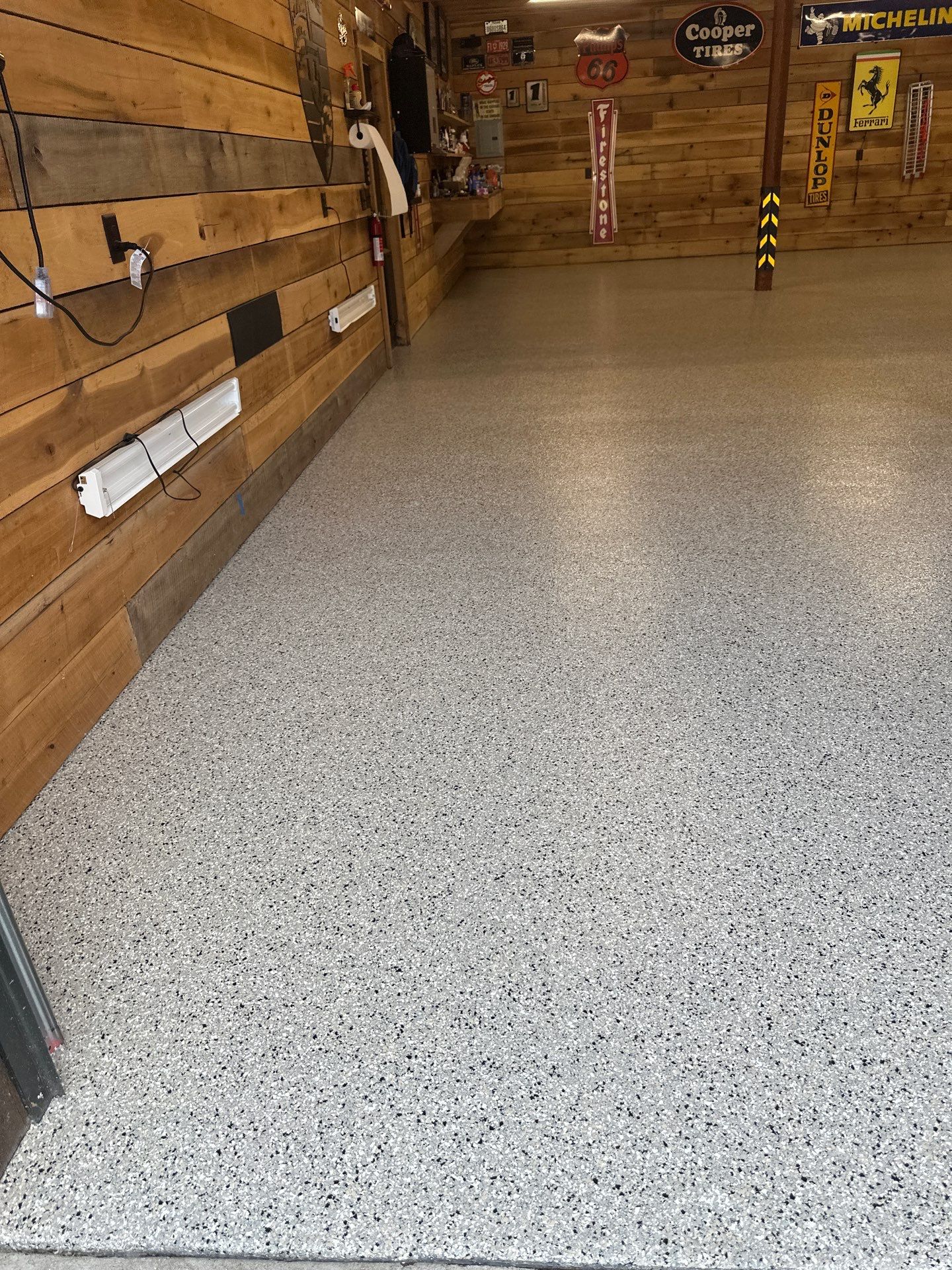 Garage Floor Coating using Cabin Fever by My Garage Floor Guys