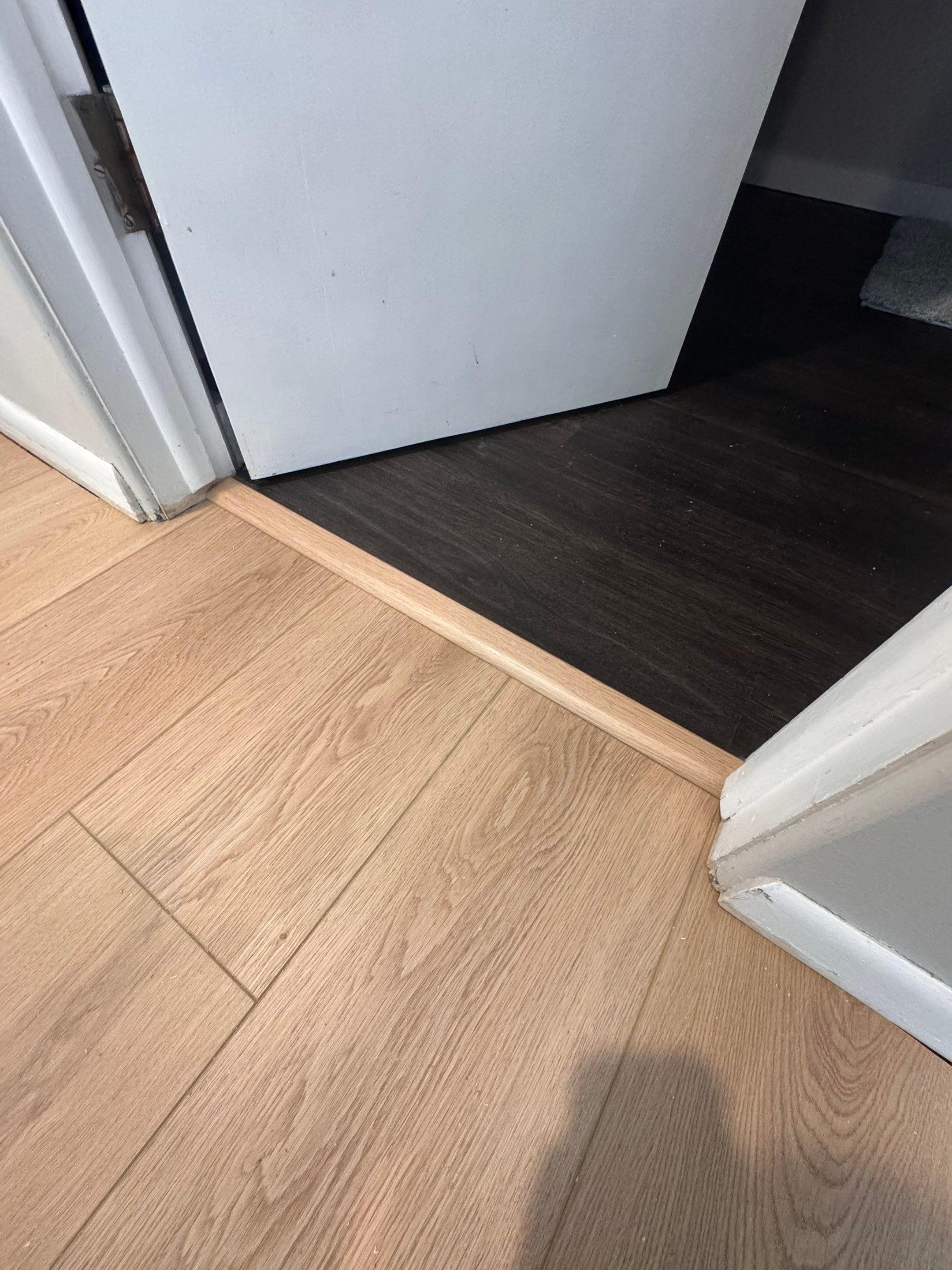 Before & After with Provenza "Road Trip" LVP by RTBaldwin Hardwood Floors