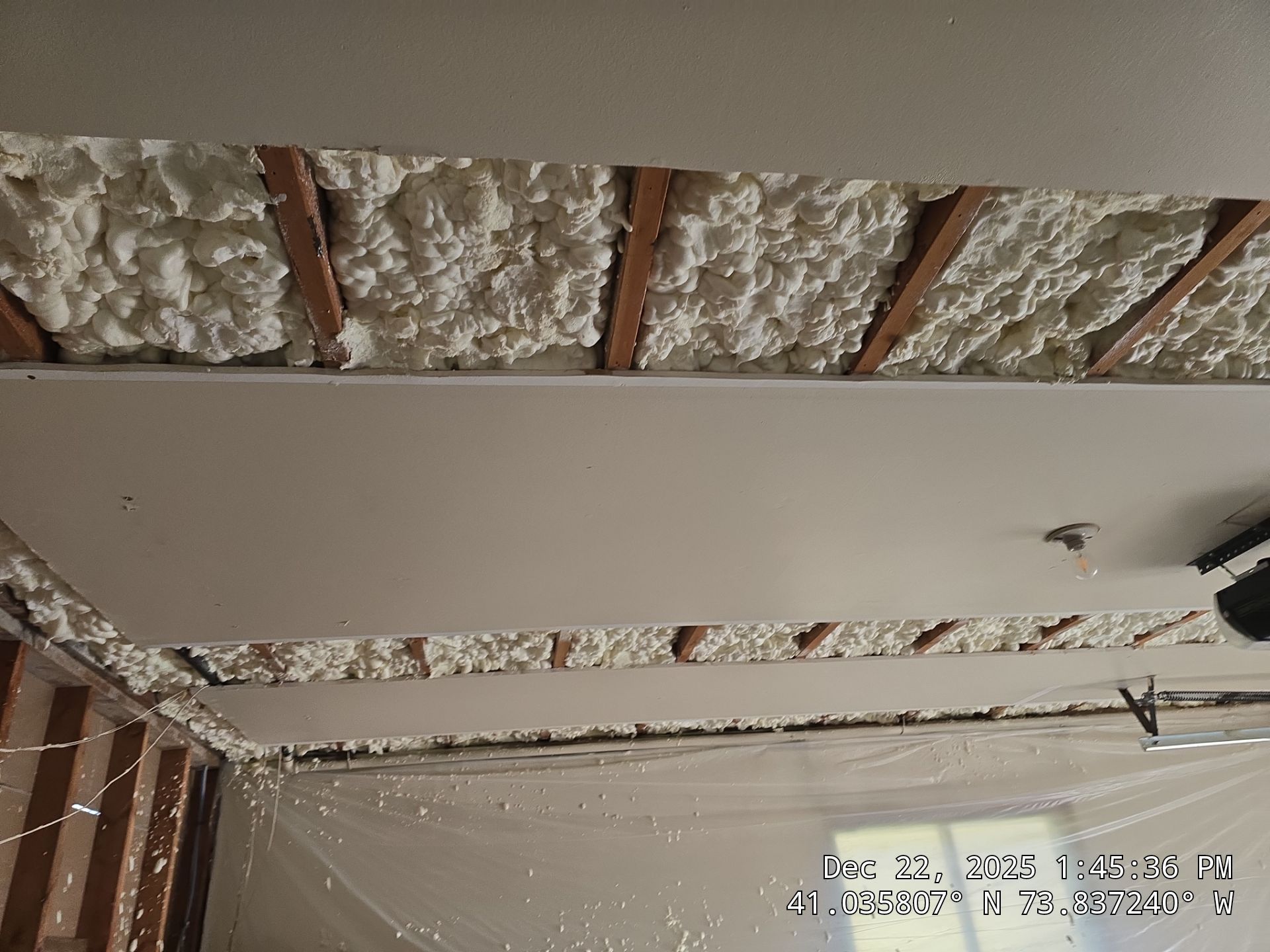 Exterior Walls Using Closed-Cell Spray Foam by NYS Foam & Energy