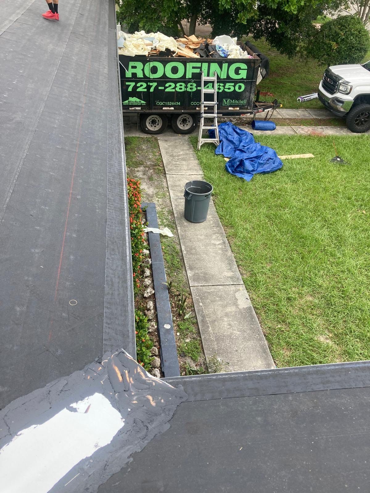 Project in Clearwater 33765 by Mitchell Roofing Company LLC 