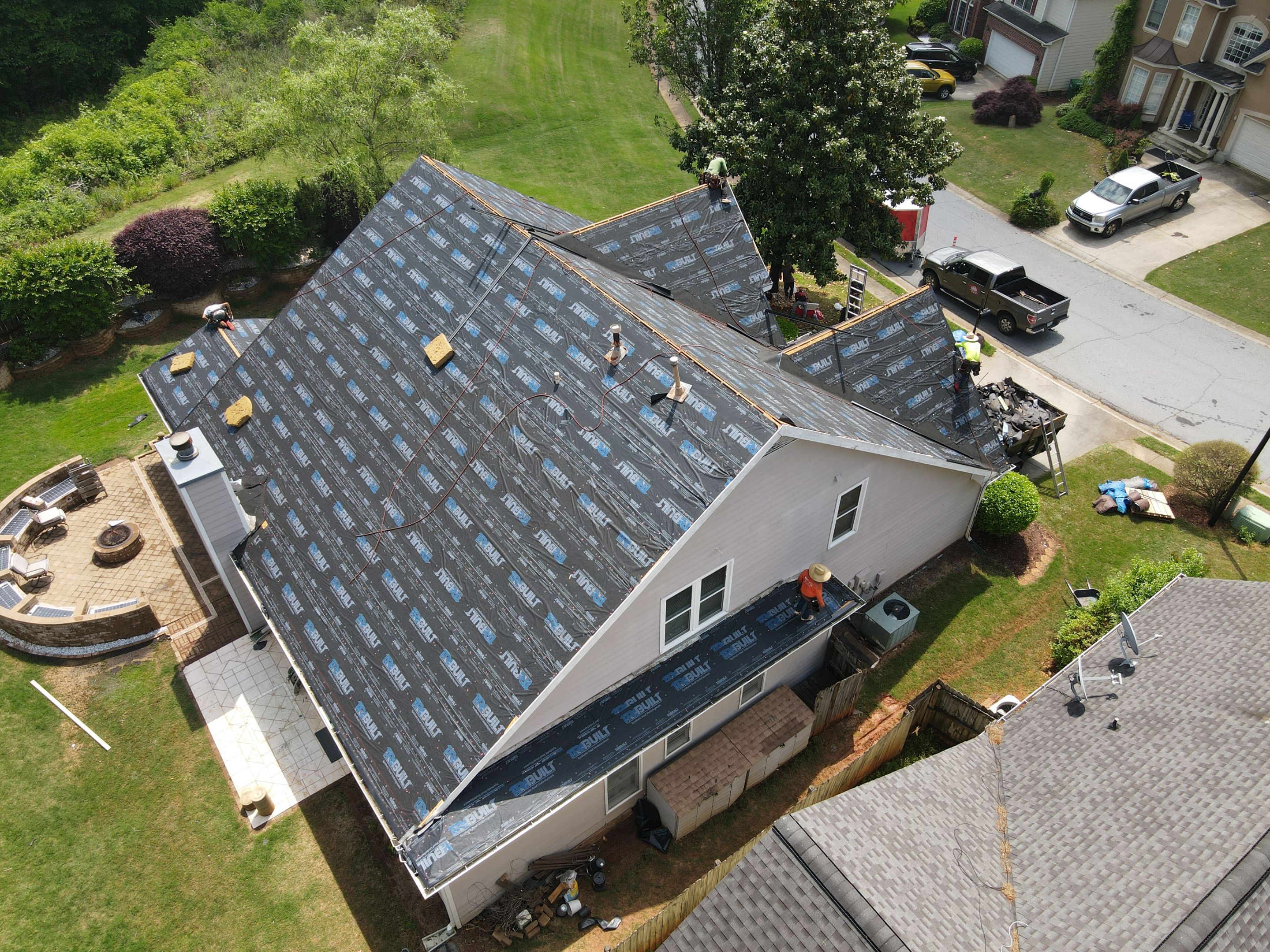Residential Roofing Installation using Atlas  by Inspector Roofing and Restoration