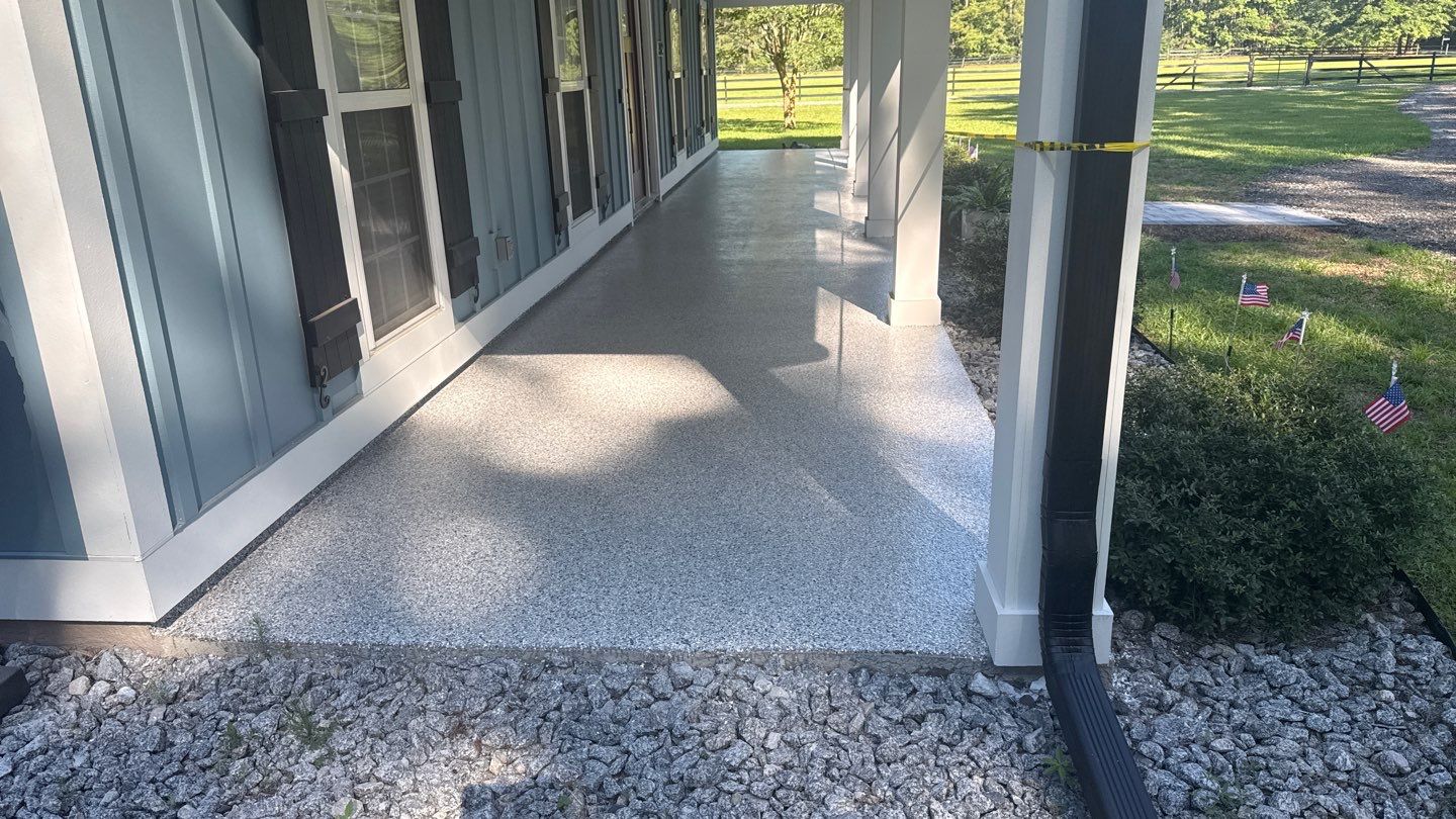 Pool Deck by Innovative Concrete Coatings 