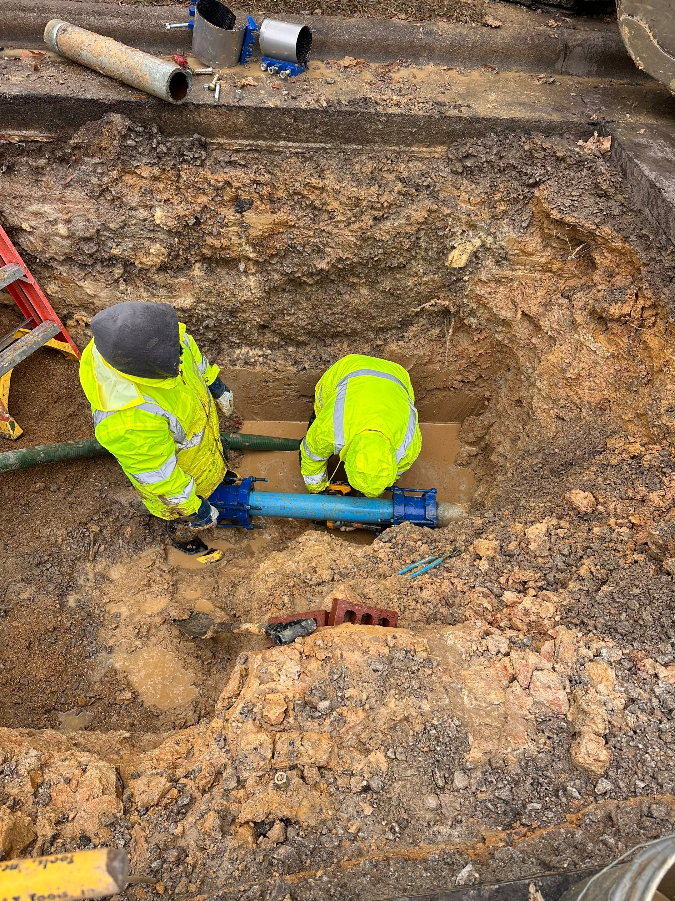 Emergency Private Watermain Repair  by S.W. Contracting & Consulting