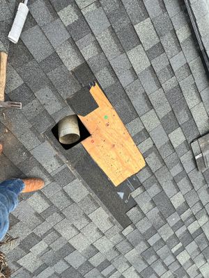 Residential Roofing Repair using Owen's Corning Duration (Lifetime) Shingles