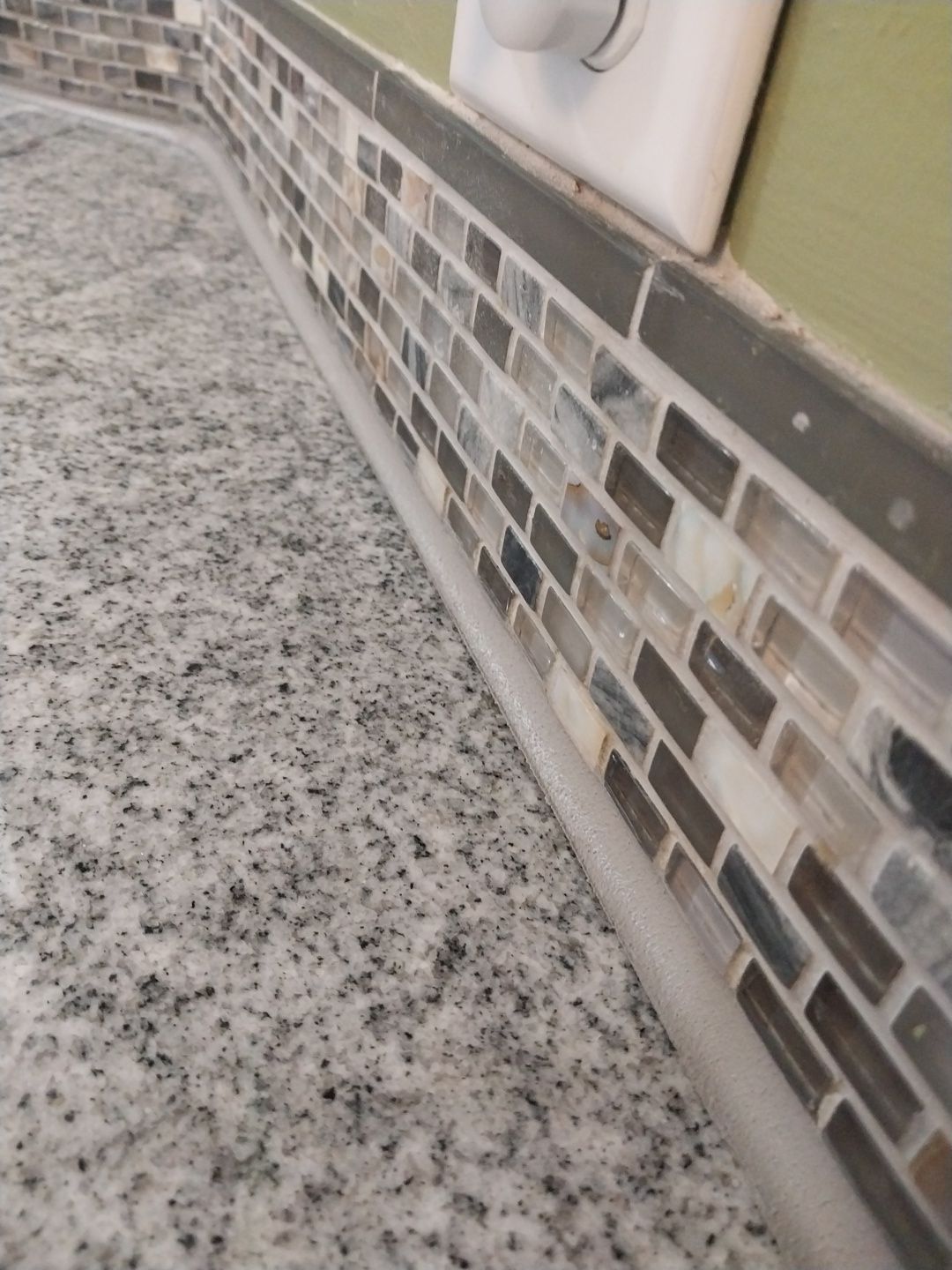 Kitchen Remodel using Caulk  by Laser Focused Solutions LLC