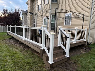 New Deck in Fieldsboro, New Jersey