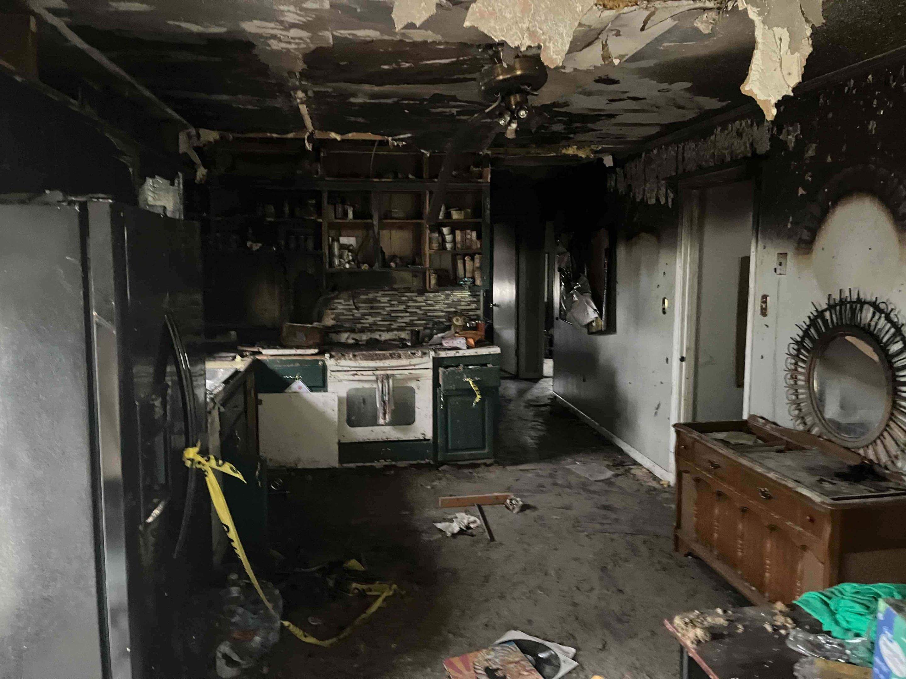 Fire damage in Russellville by Better Than Before Restoration