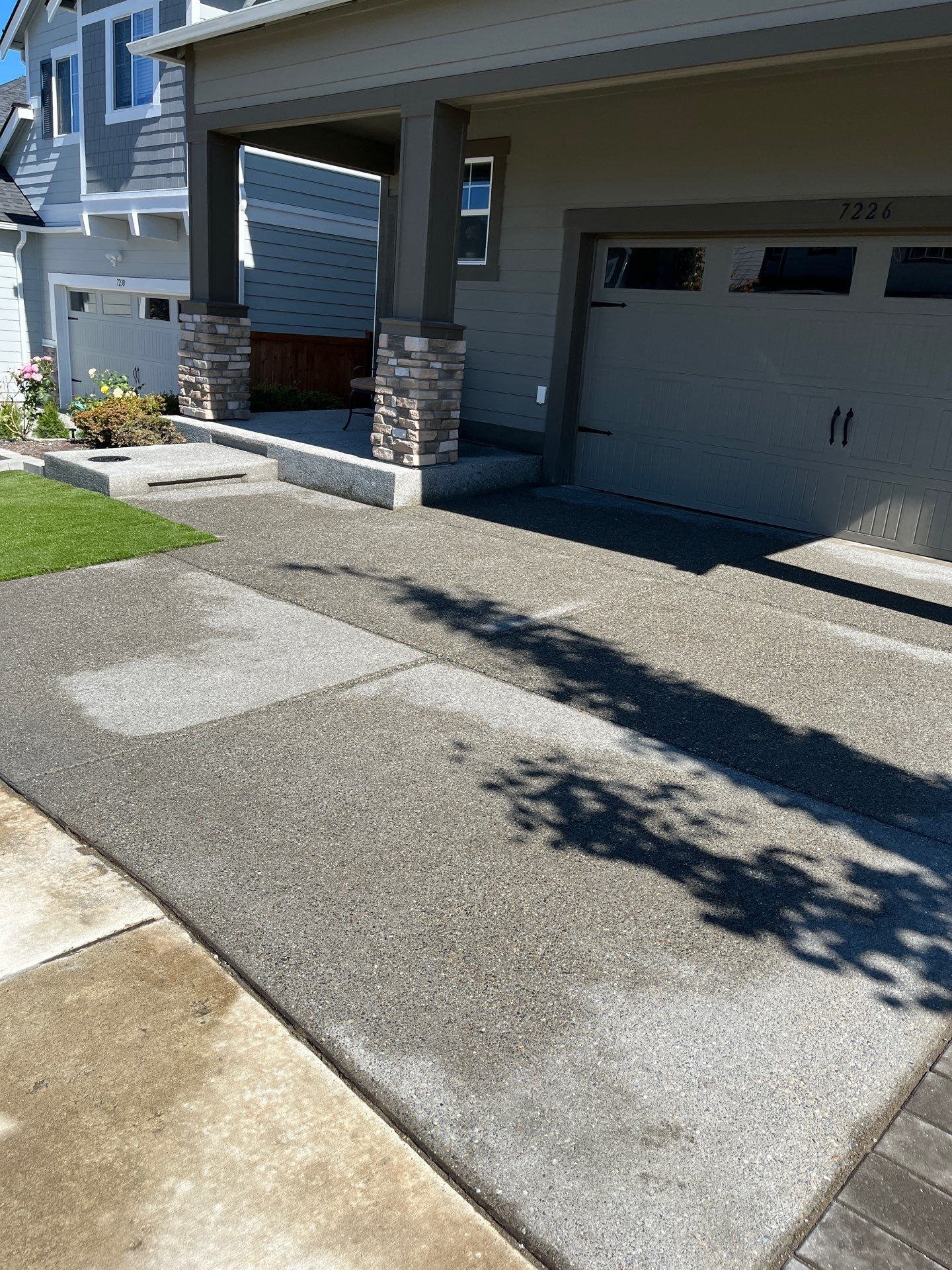 Concrete Driveway Makeover | Snohomish  by Jireh Asphalt & Concrete Inc 
