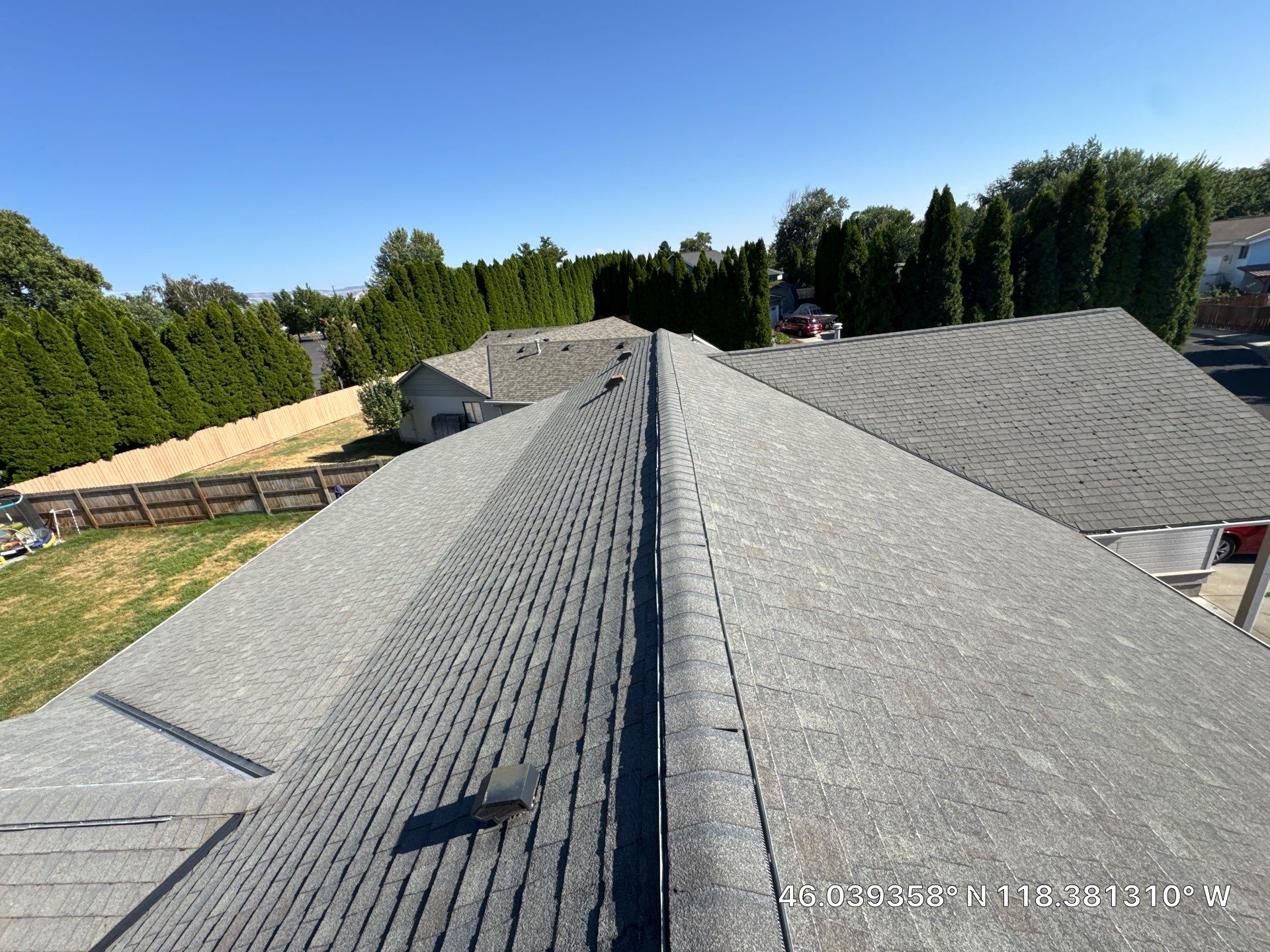 CertainTeed Architectural Shingle Roof Replacement in College Place by Alpine Roofing