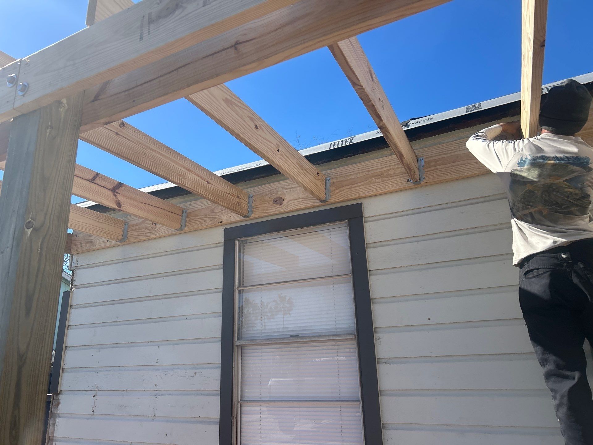 Over Engineered Patio by Bayfront Roofing and Construction