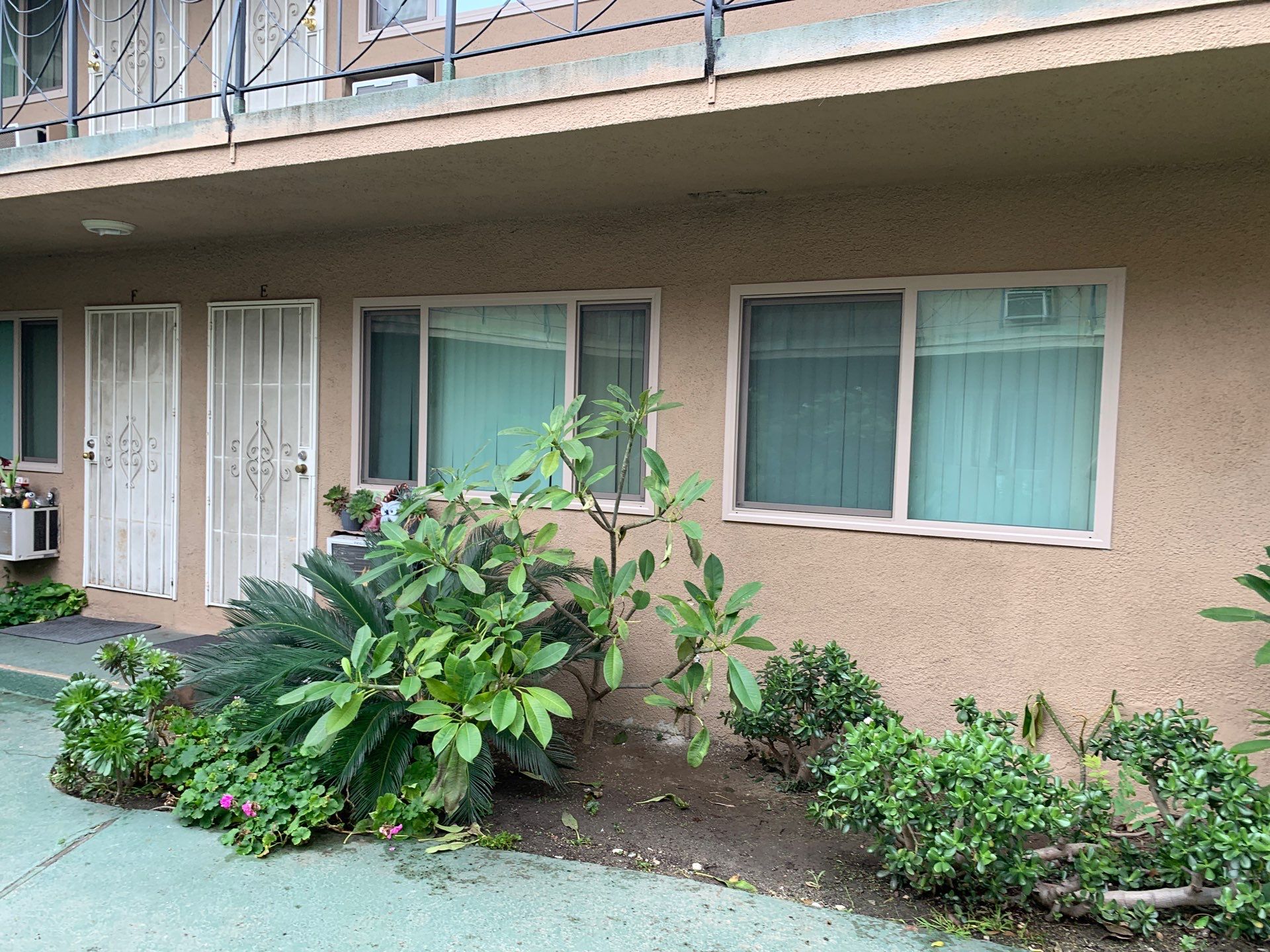 Alhambra, CA Windows in an apartment project by American Window Company