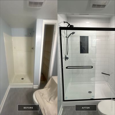From Stall to Walk-In Shower