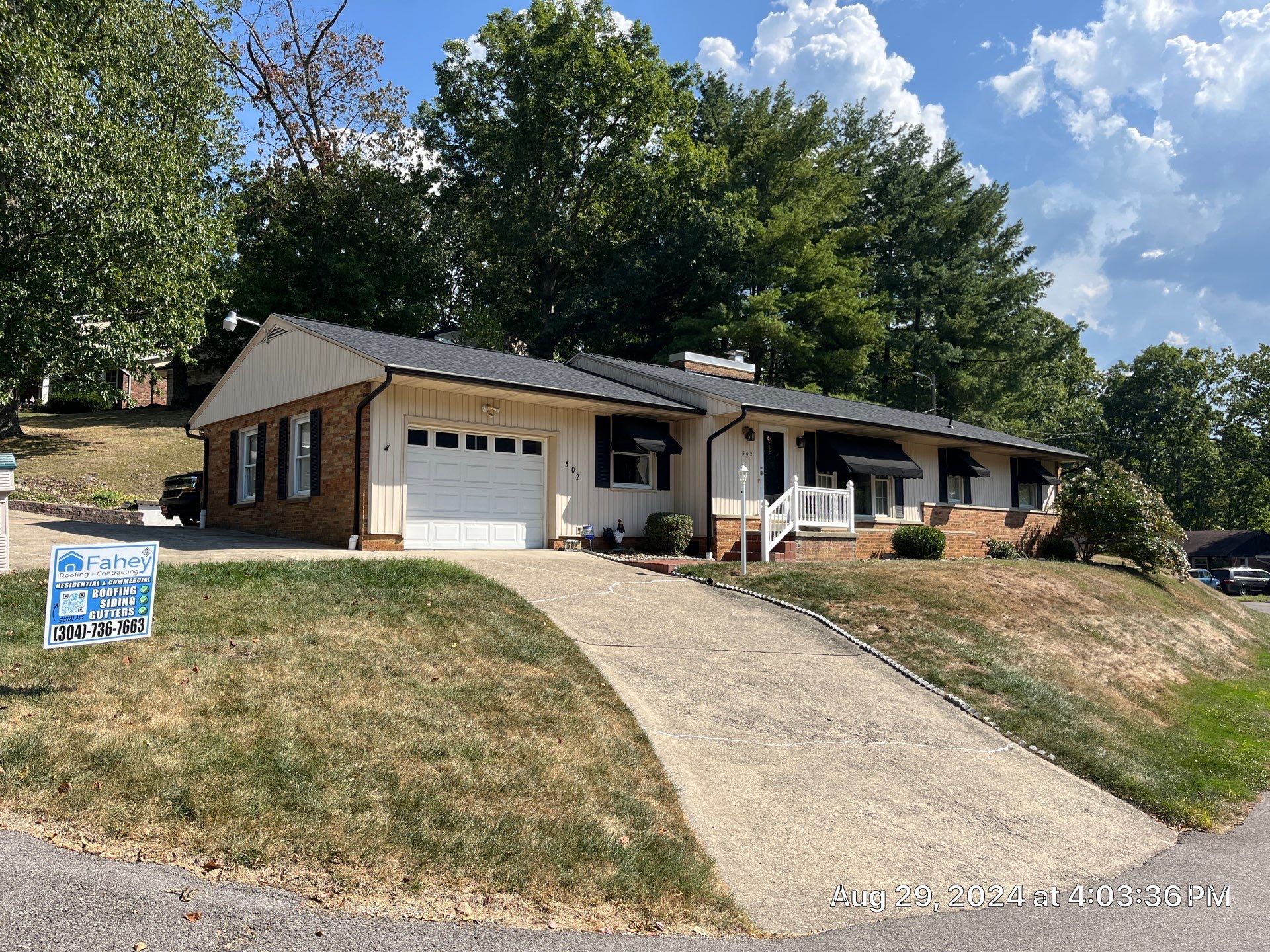 Residential Roofing Installation using Certainteed Landmark Pro Shingles by Fahey Roofing + Contracting