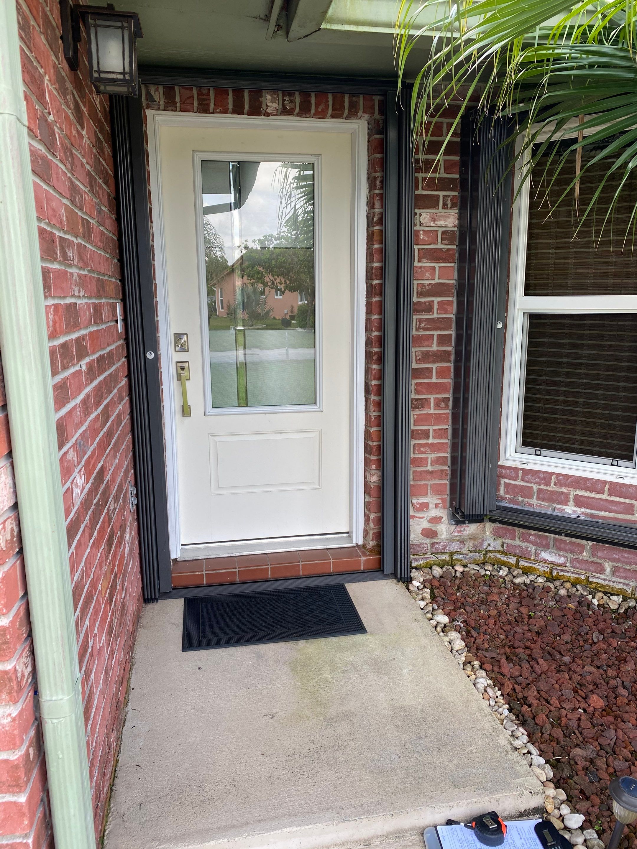 Fiberglass Impact Entry Door Installation – Tamarac, FL by The Door Doctor of South Florida, Inc.