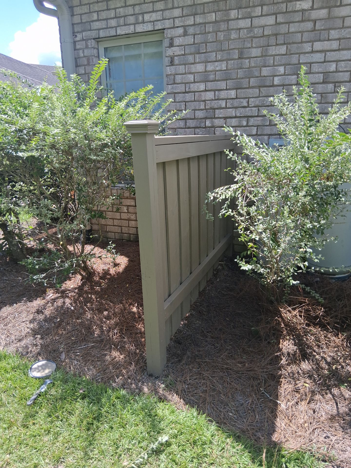 Fence Repair using Severe Weather 2-in x 4-in x 8-ft #2 Prime Southern yellow pine Above ground Pressure Treated Lumber by RGR Construction and Roofing, LLC