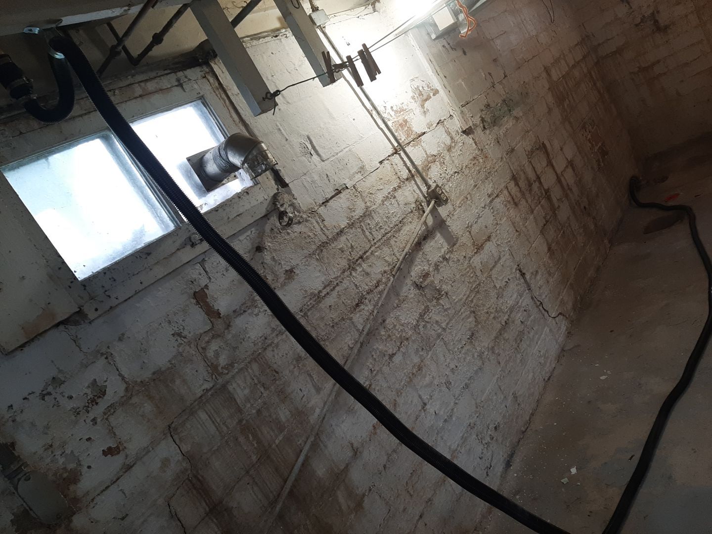 Basement Wall Rebuild with Exterior Waterproofing by Toledo Basement Repair