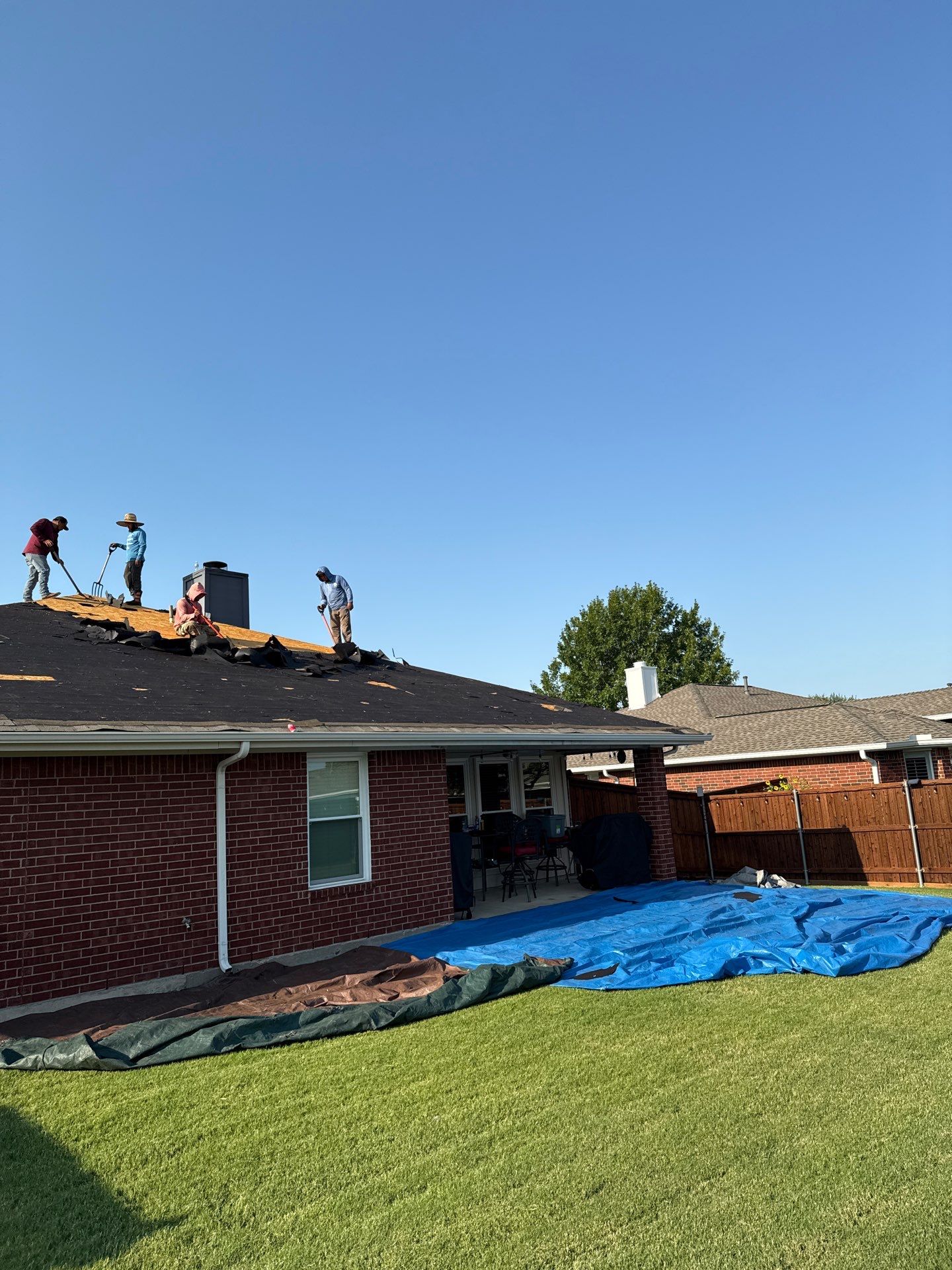 Project in Murphy by Zeus Exteriors