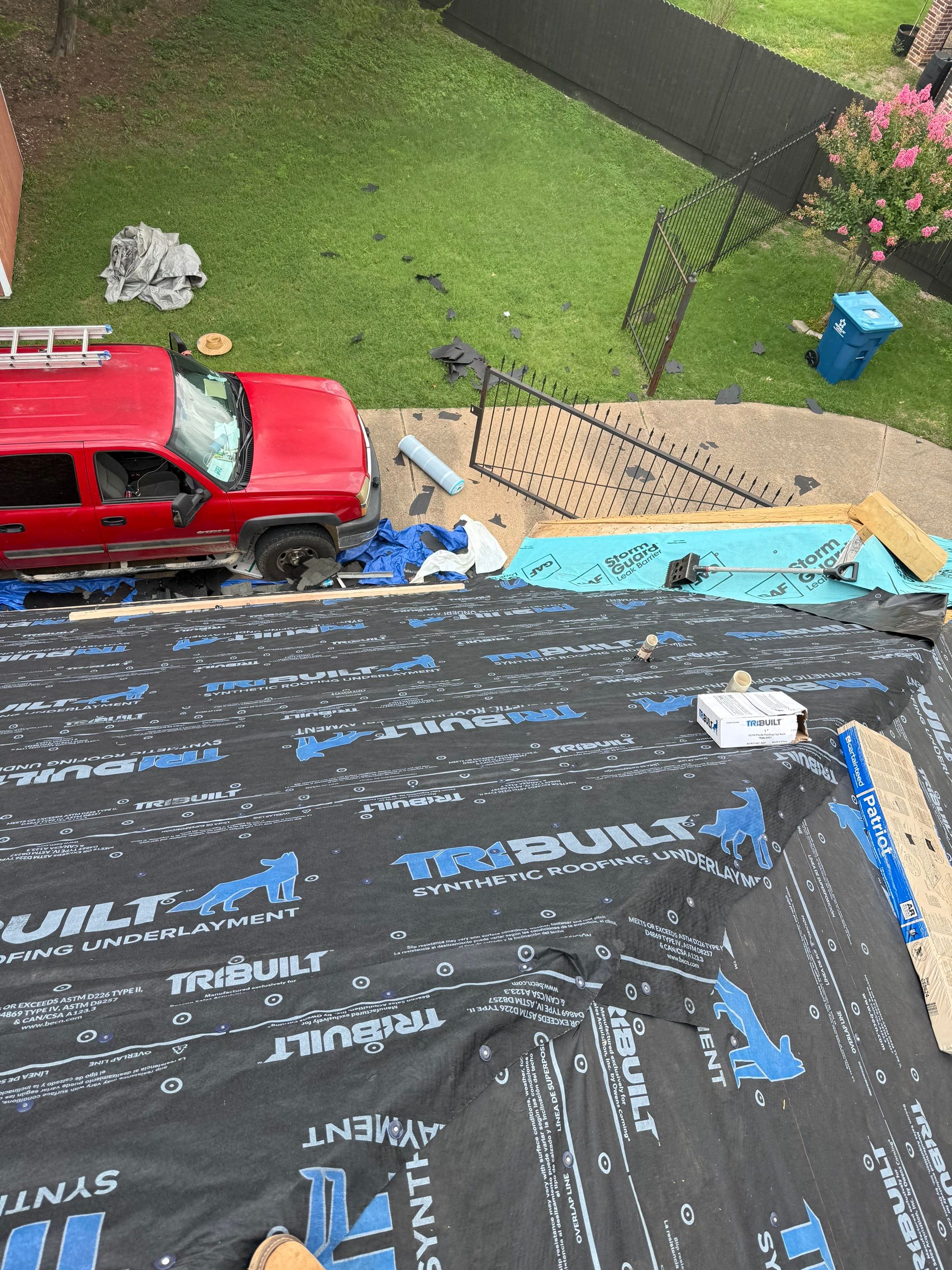 Project in DeSoto by Rhino Roofing and General Contracting, LLC