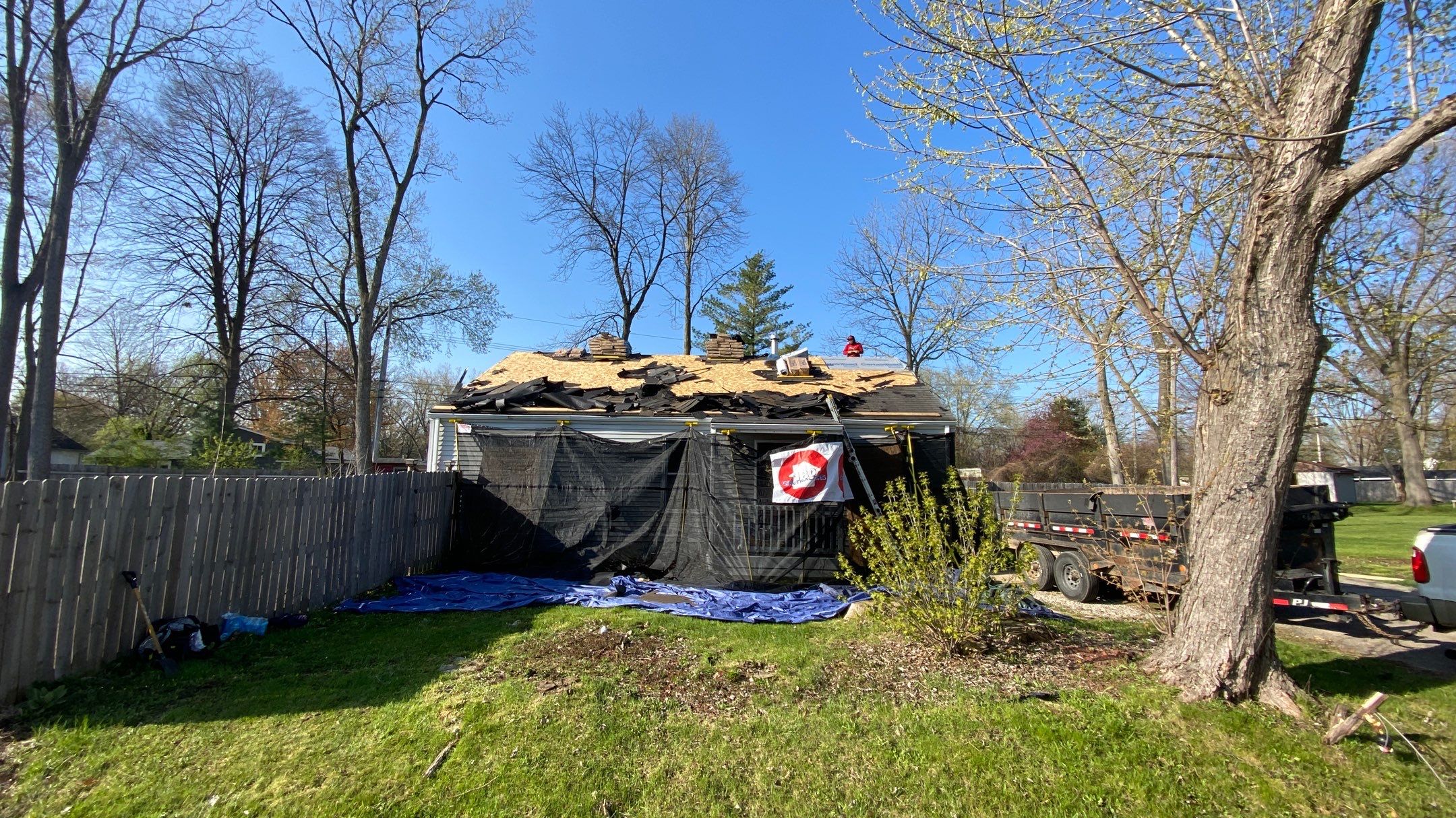 Roof Replacement using CertainTeed Landmark by 180 Contractors