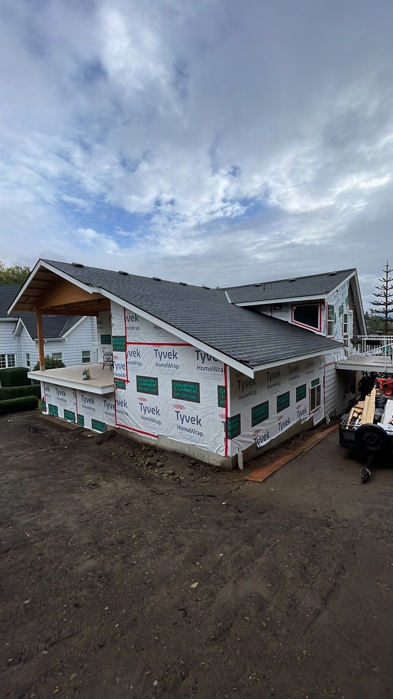 Residential Roofing Installation using GAF Charcoal HDZ by Top Notch Roofing Inc