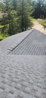 Residential Roofing Installation using GAF Timberline HDZ Pewter Gray