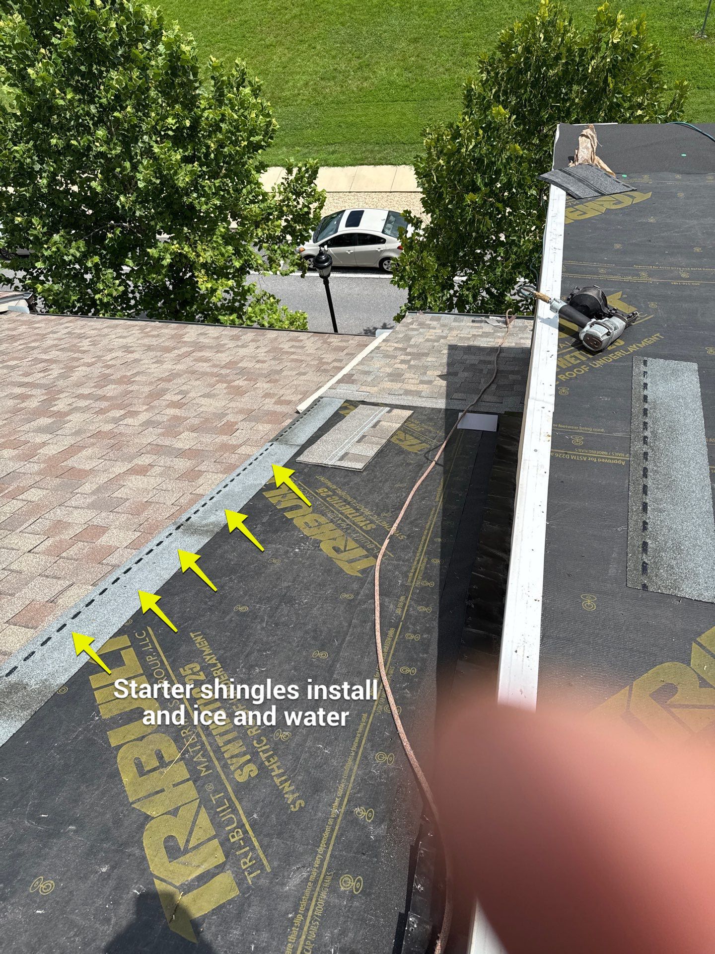 New Shingle Roof Installation  by Alpha Design Services