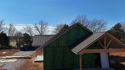 Standing Seam Metal Roof in Crescent, OK