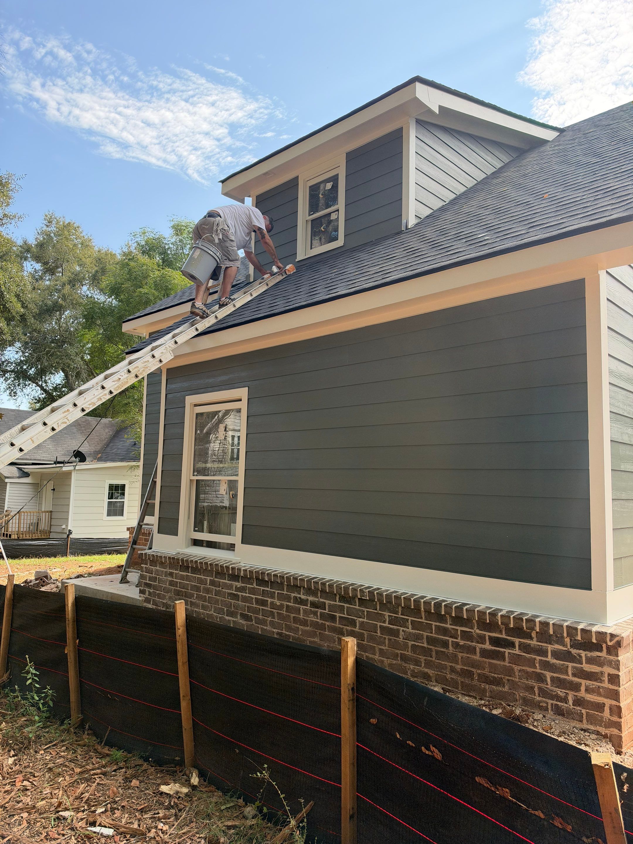 New Construction Exterior Painting in Social Circle by PGP Surface Solutions, LLC