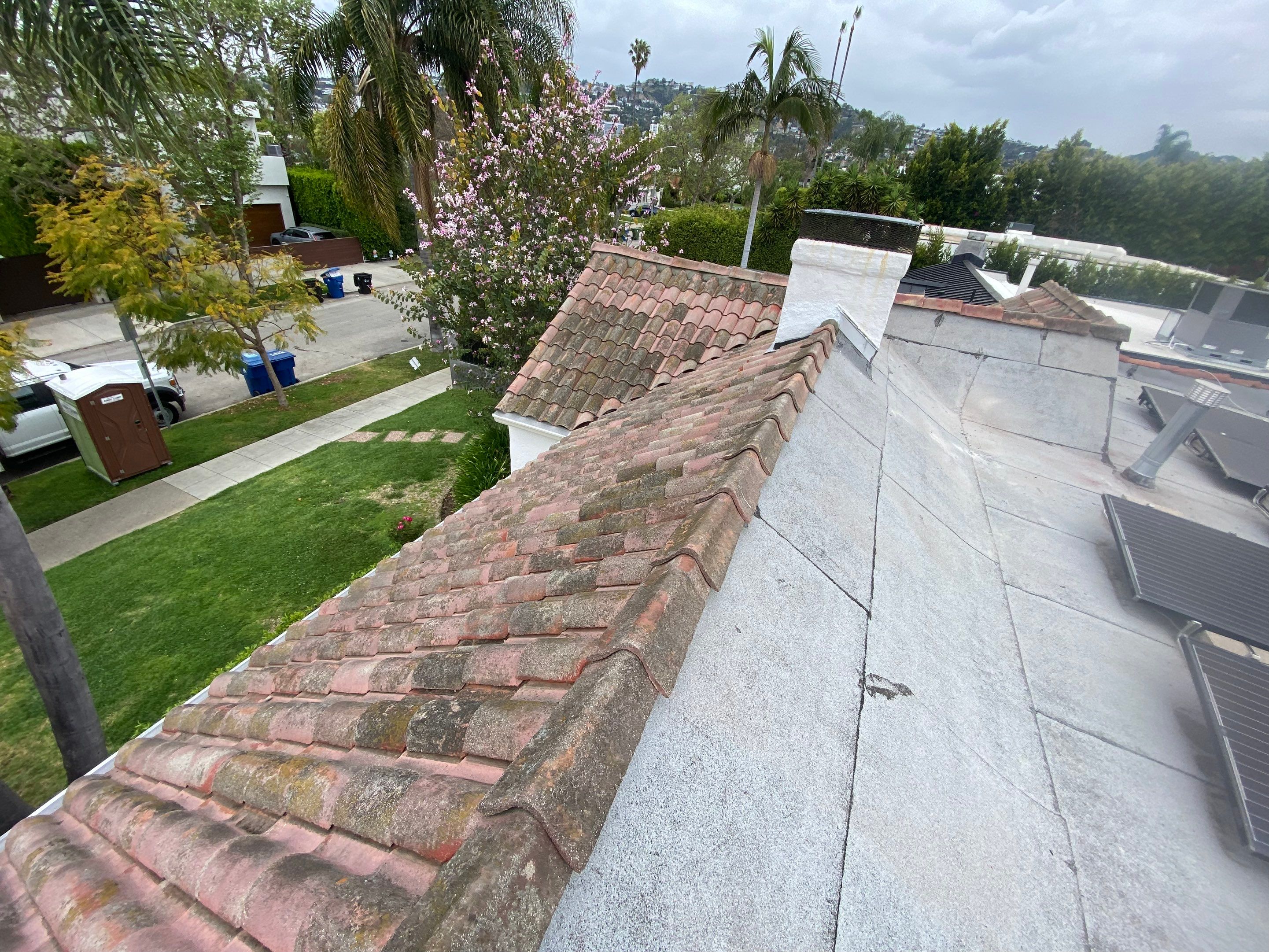 Tile Reset & Silicone Coating using American Standard Coatings Silicone-S by Hull Brothers Roofing