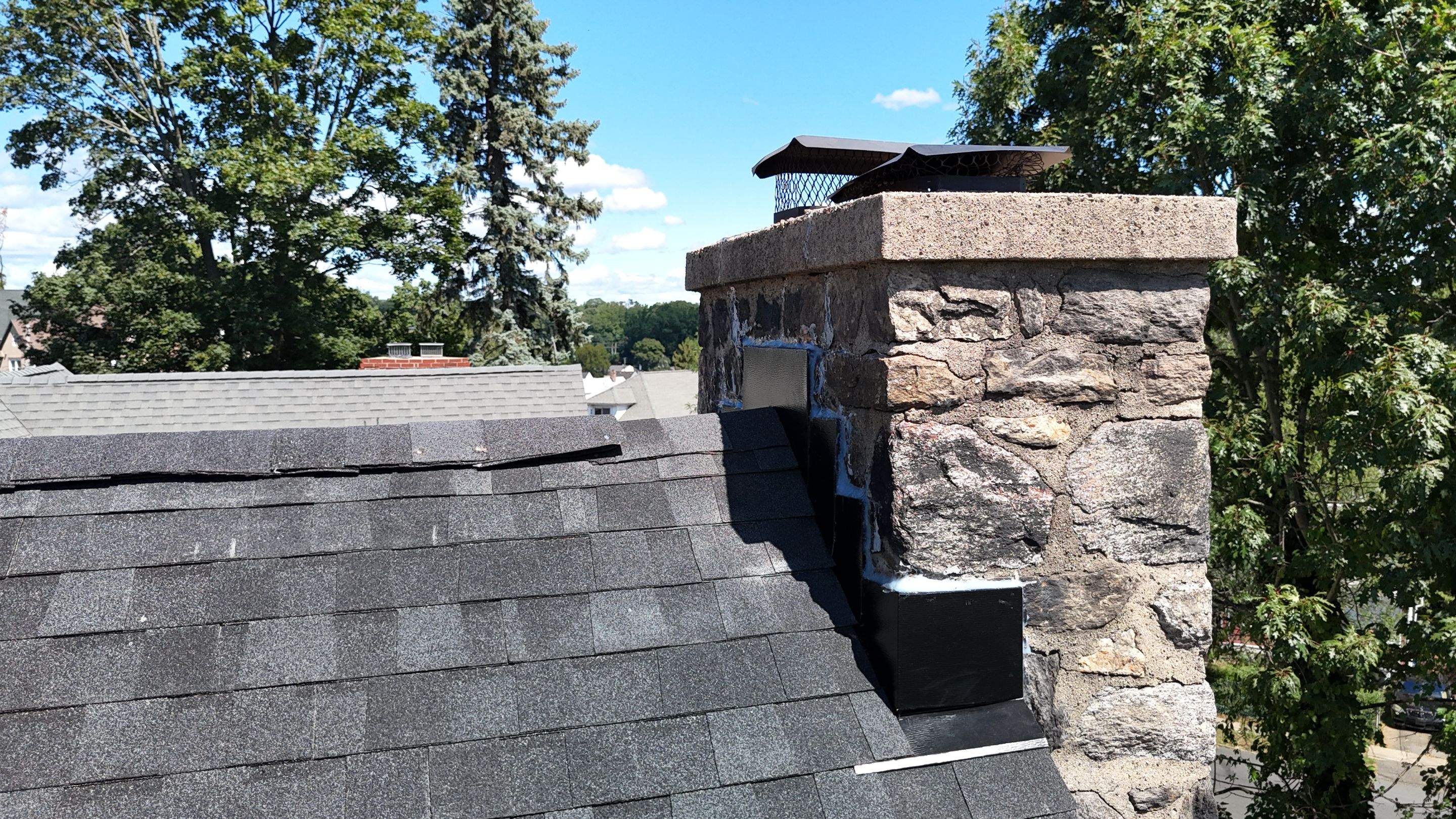 Project in Mount Vernon by The Energy Efficient Roofer & George's Seamless Gutters