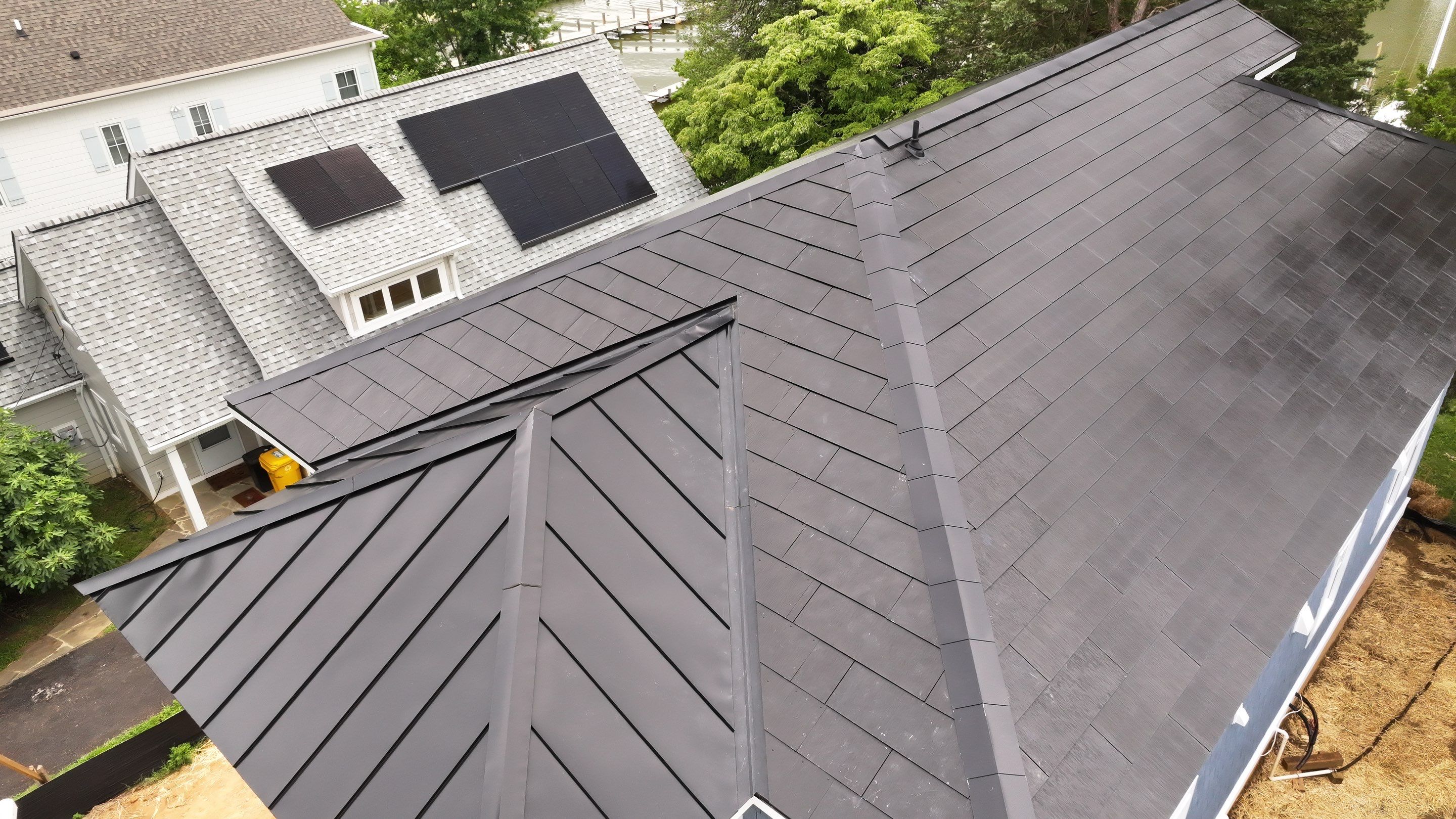 Tesla Solar Roof & Powerwall in Annapolis MD by American Home Contractors