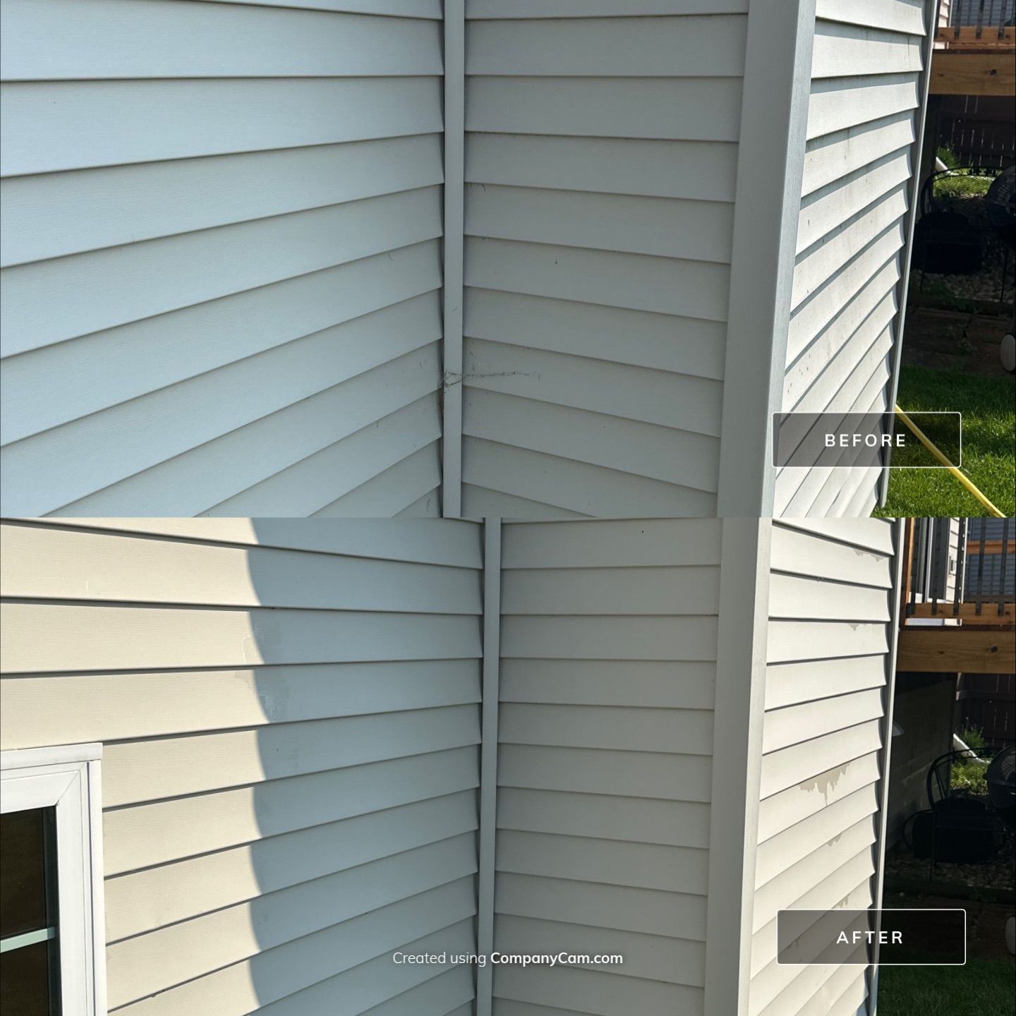 Project in Wauconda by Simmons Power & Soft Washing