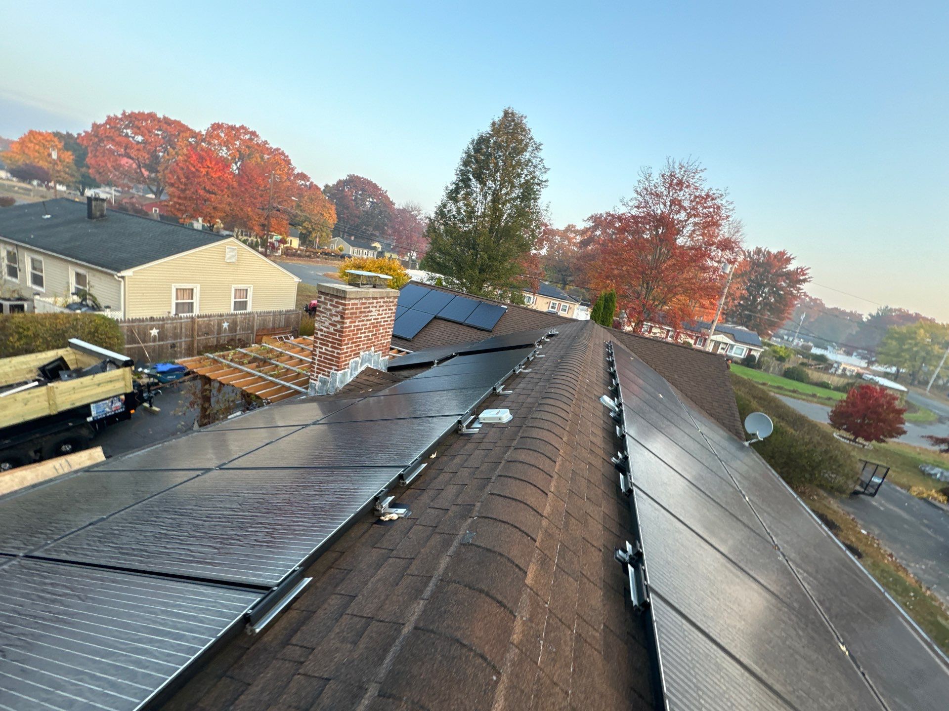 Autumn Brown Shingles by Reimagine Roofing
