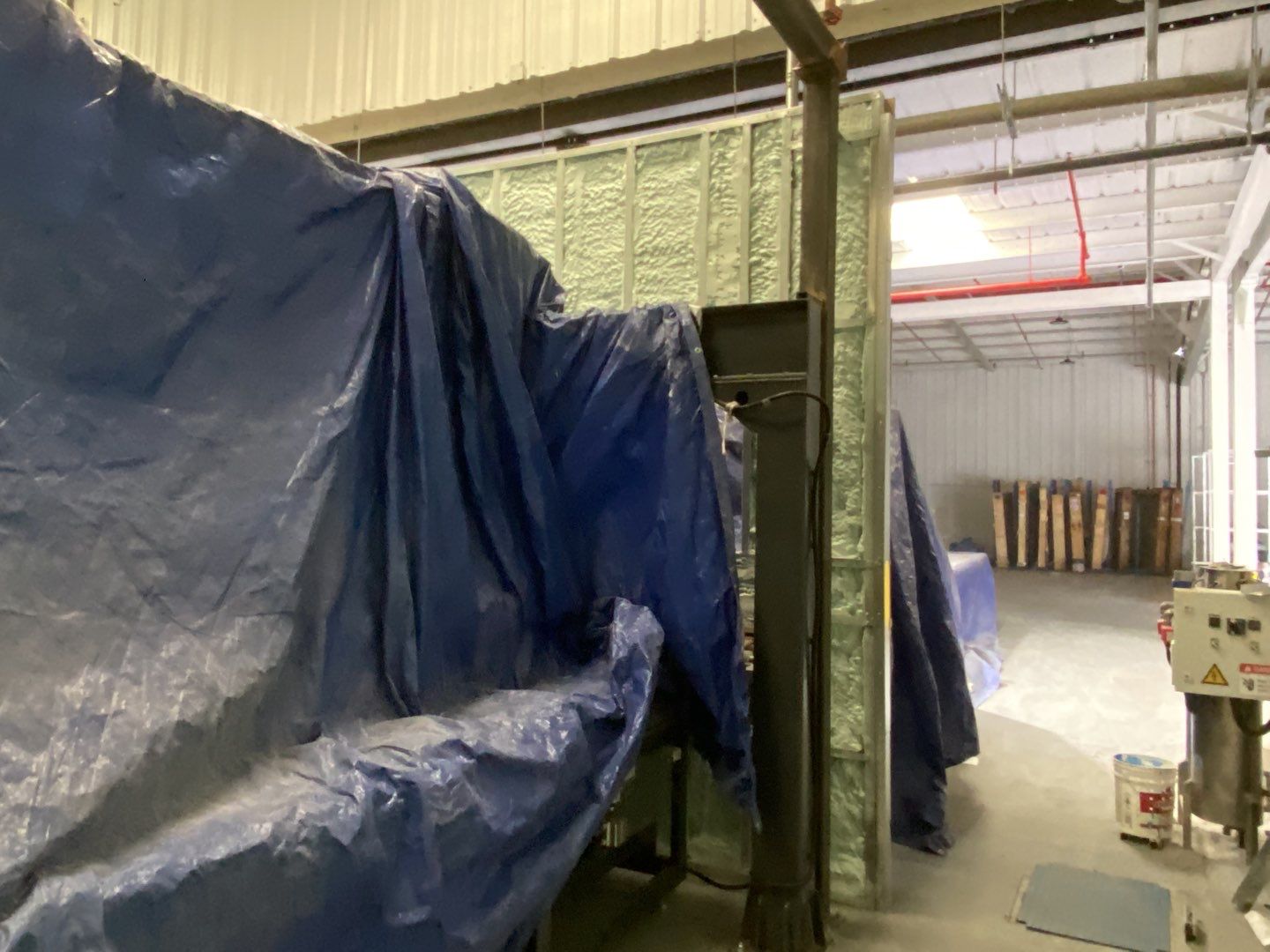 Spray Foam Insulation using Demelek Spray foam by Straight Edge Roofing Inc