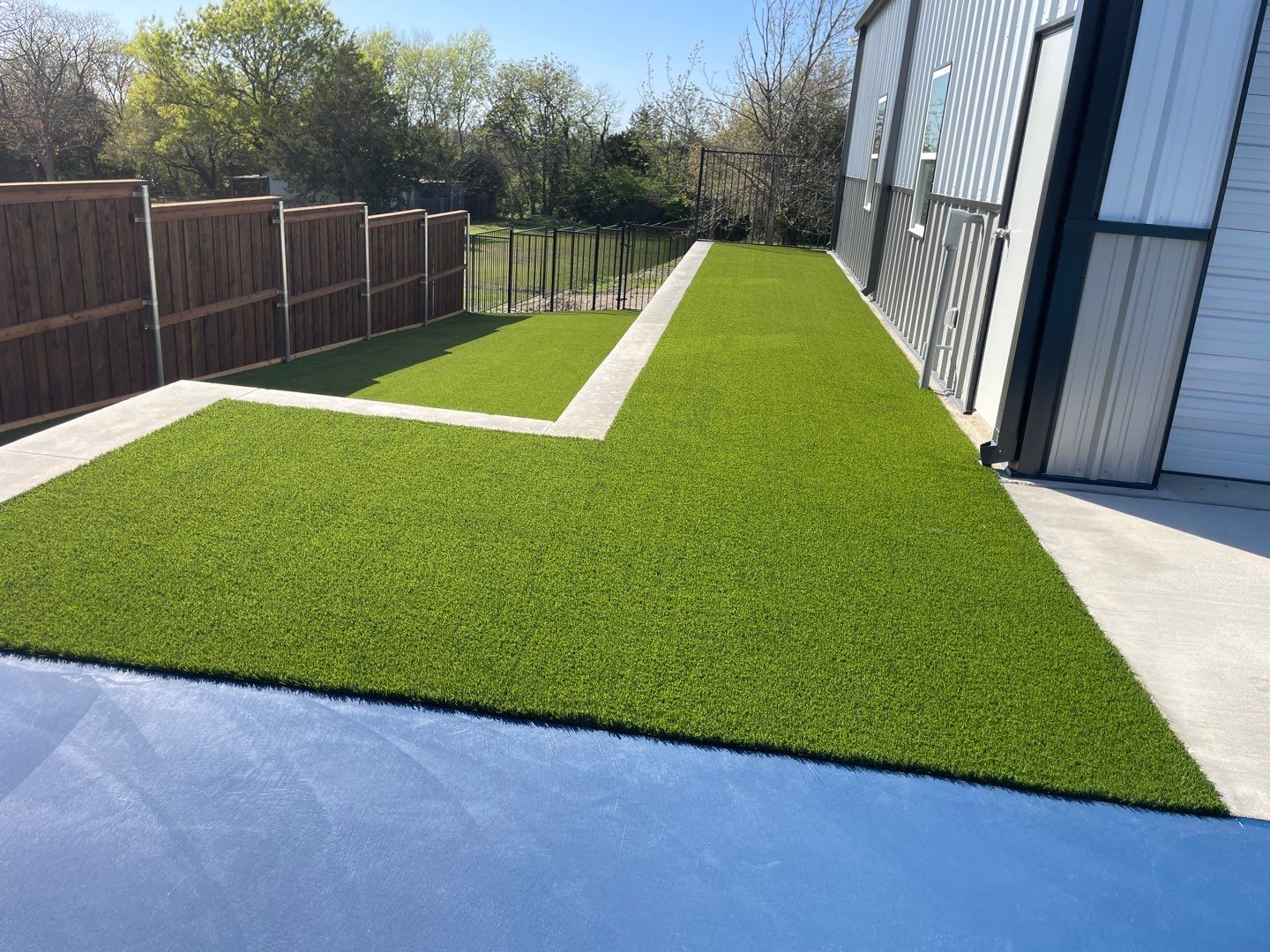 Project in Waxahachie by Turf Concepts