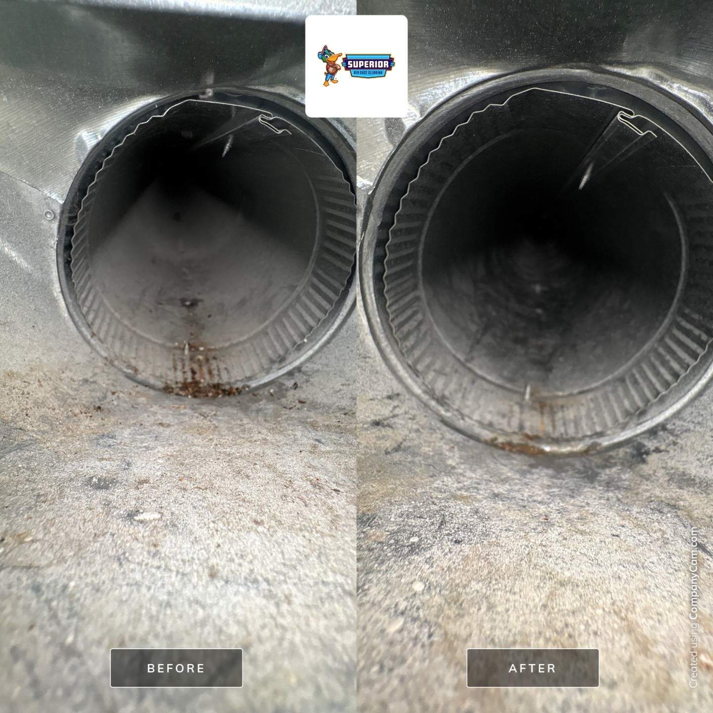 Air Duct Cleaning With a Vacuum Truck in New Castle, PA by Superior Air Duct Cleaning