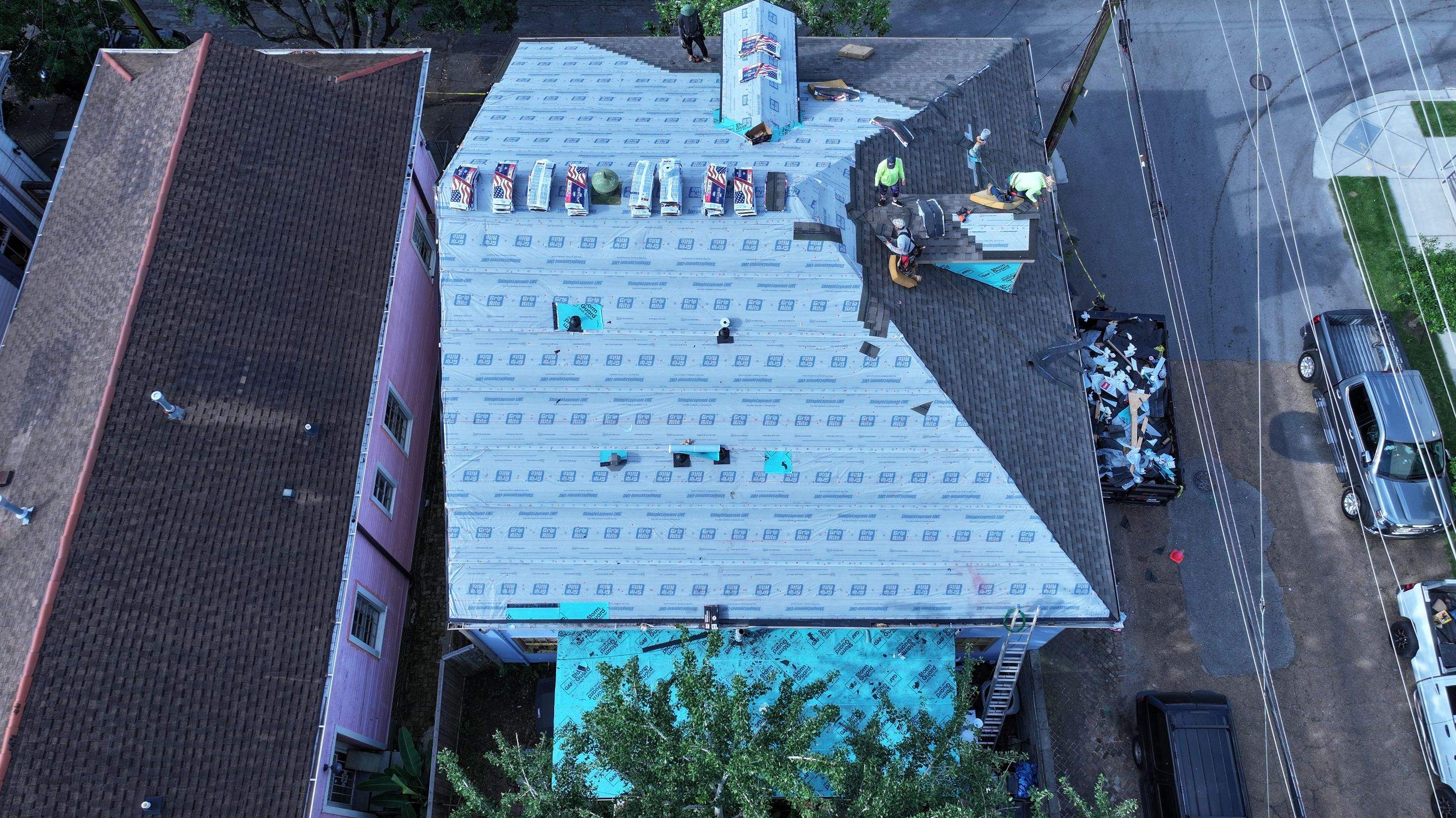 Roof Replacement in New Orleans by HDS Contractors