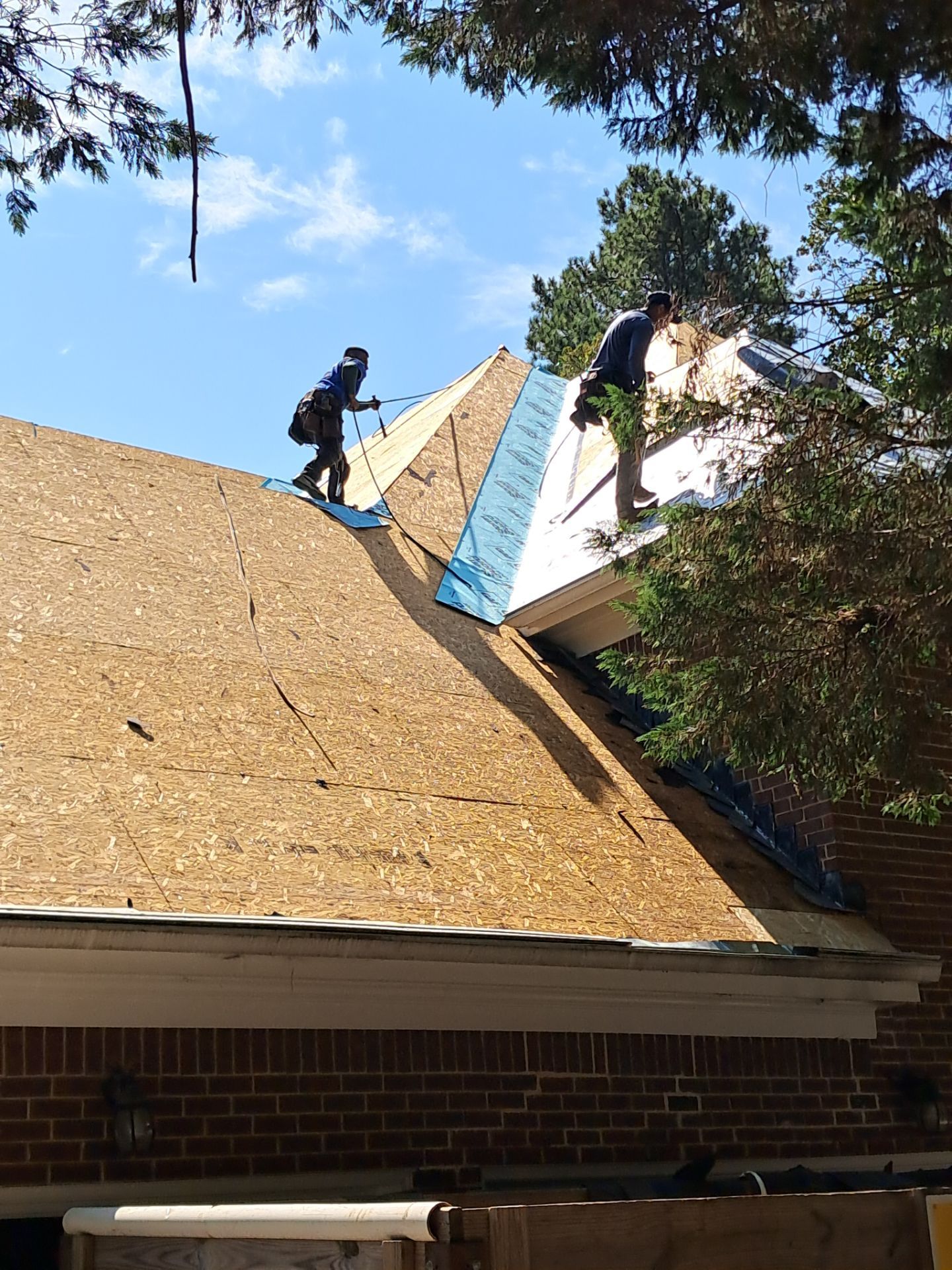 Residential Roof Replacement using GAF HDZ - Charcoal shingles by Elite Roofing LLC