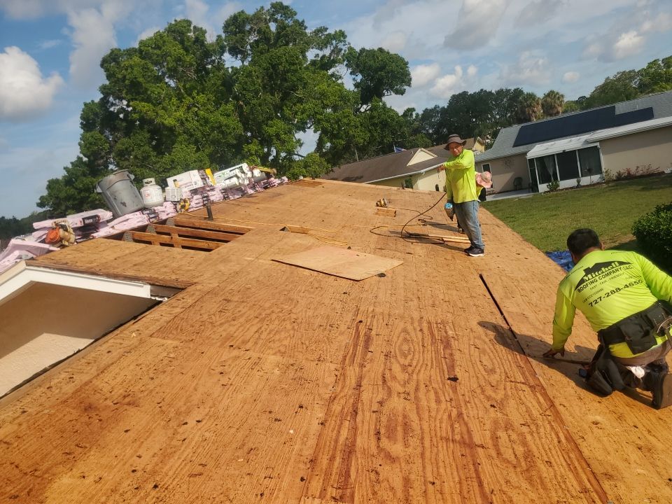 Project in Clearwater 33762 by Mitchell Roofing Company LLC