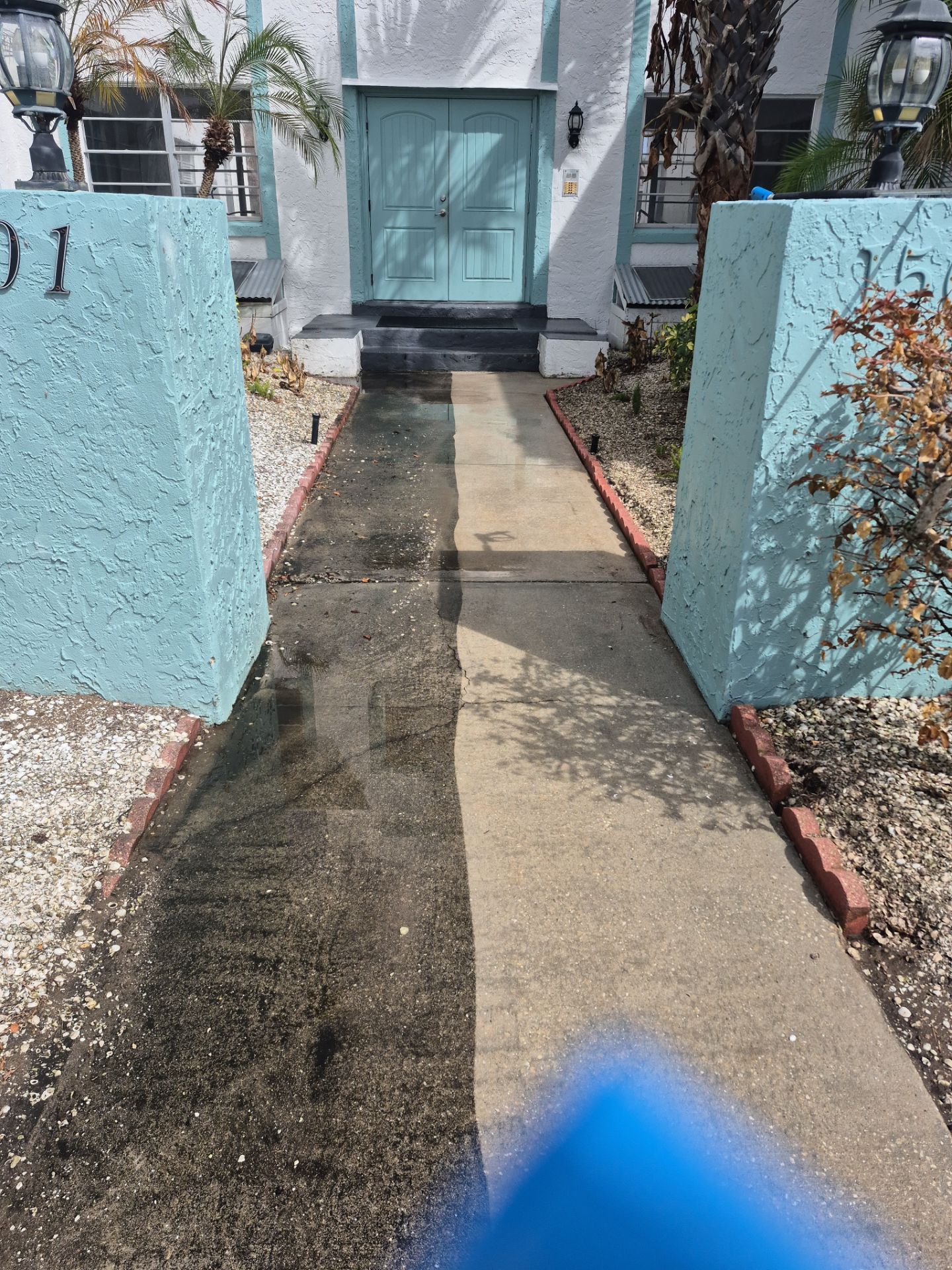 Beachside Apartment Flatwork Restoration — Indialantic, FL by Rolling Suds of Melbourne - Palm Bay